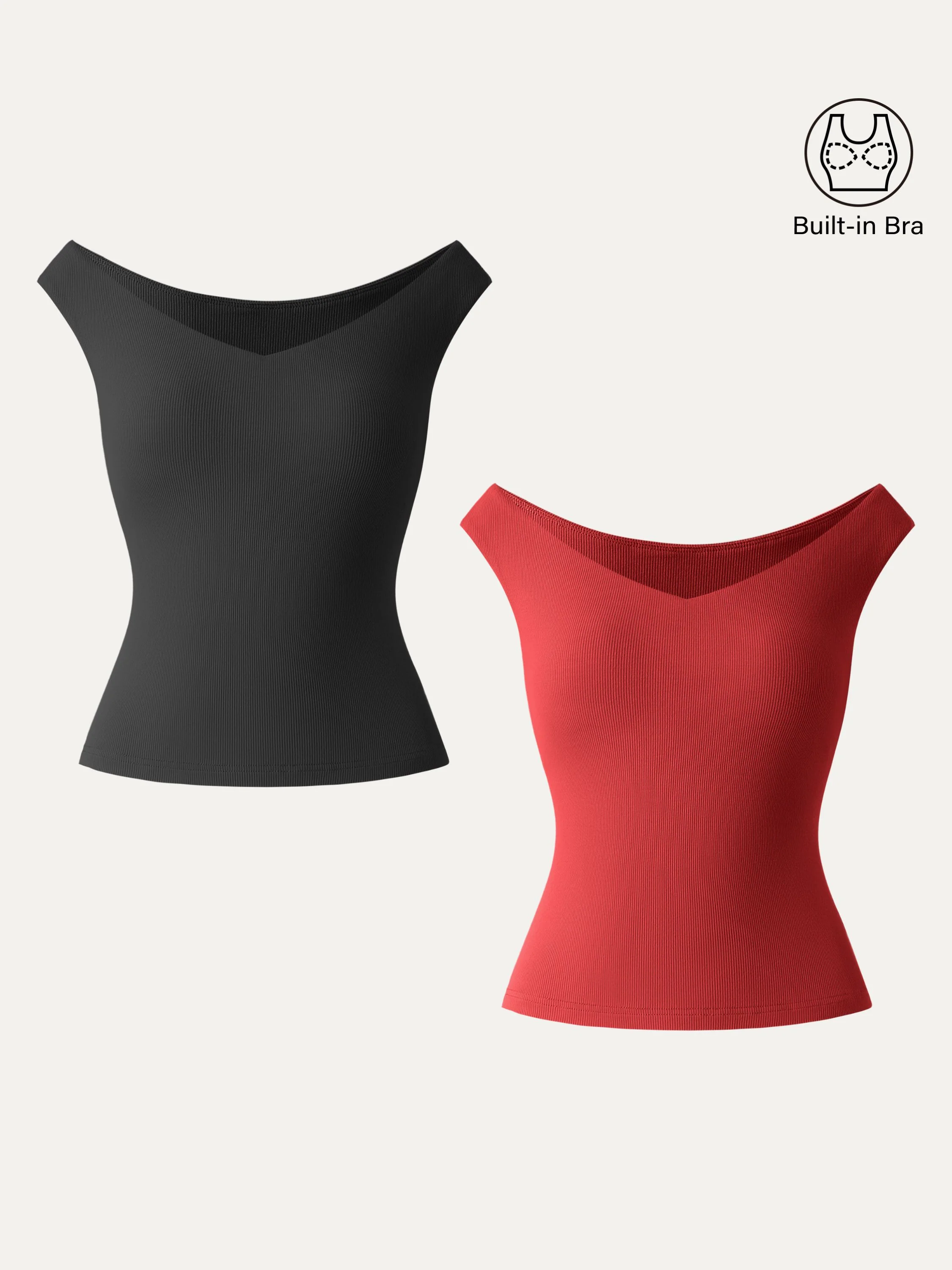 2Pcs Set Essential V-neck New Airy Brami