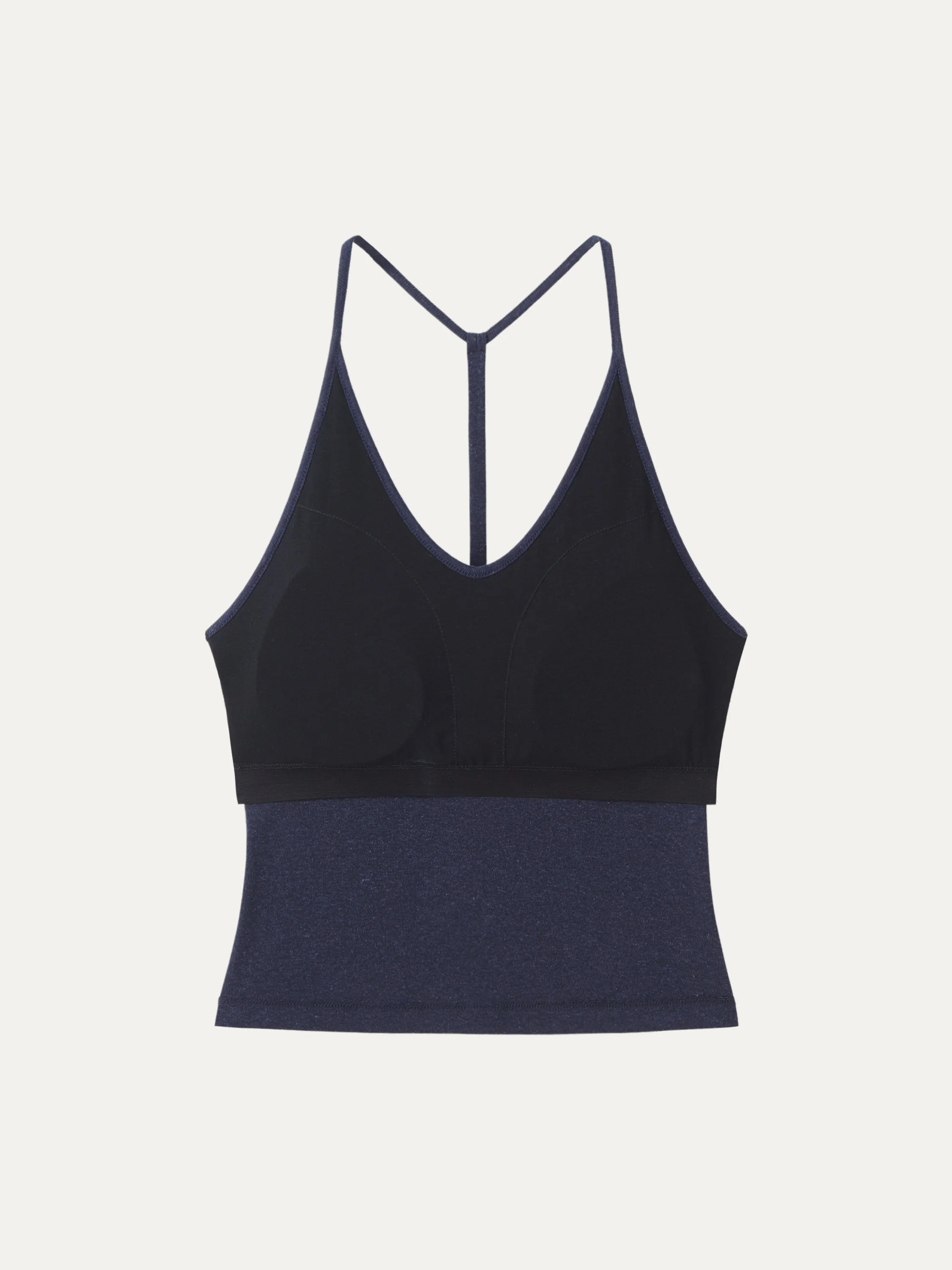 Soft Linen Luxe V-neck T-back Airy Brami Tank