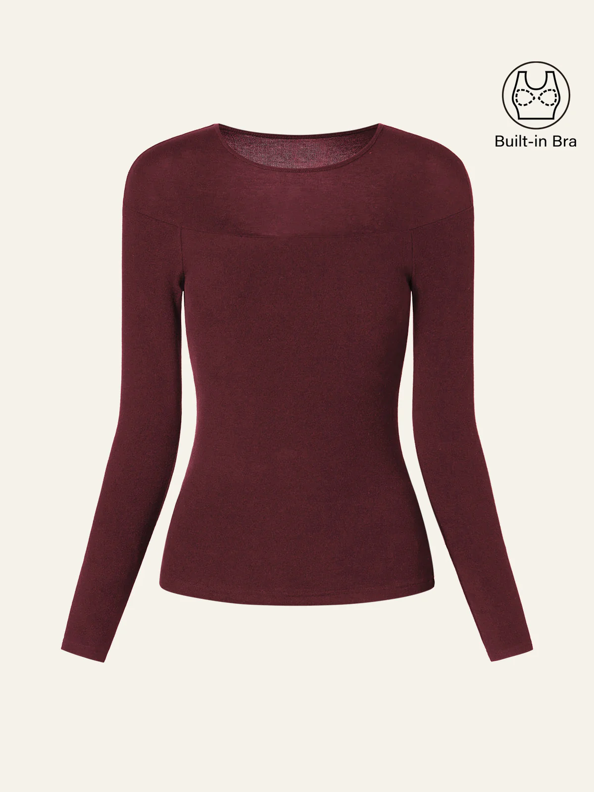 Tencel Wool Sheer Shoulder Crop Top