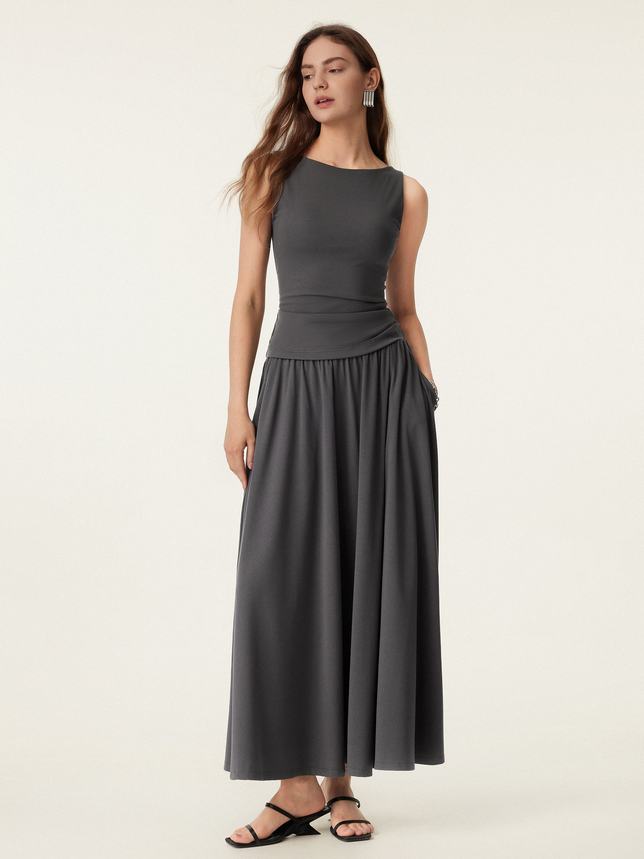 Soft Boatneck Breathable Bra Tank