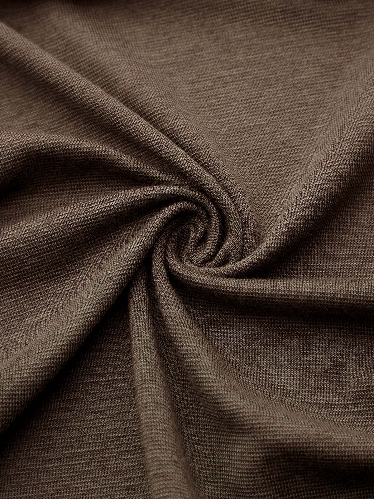 Tencel Wool Sheer Shoulder Crop Top