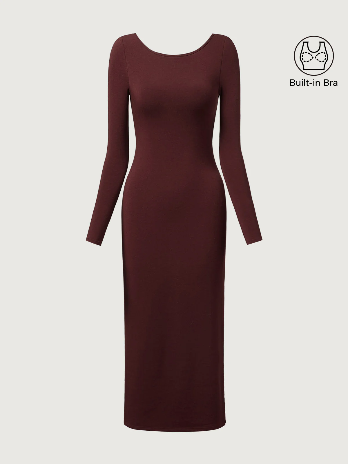 Open Back Mid-length Dress