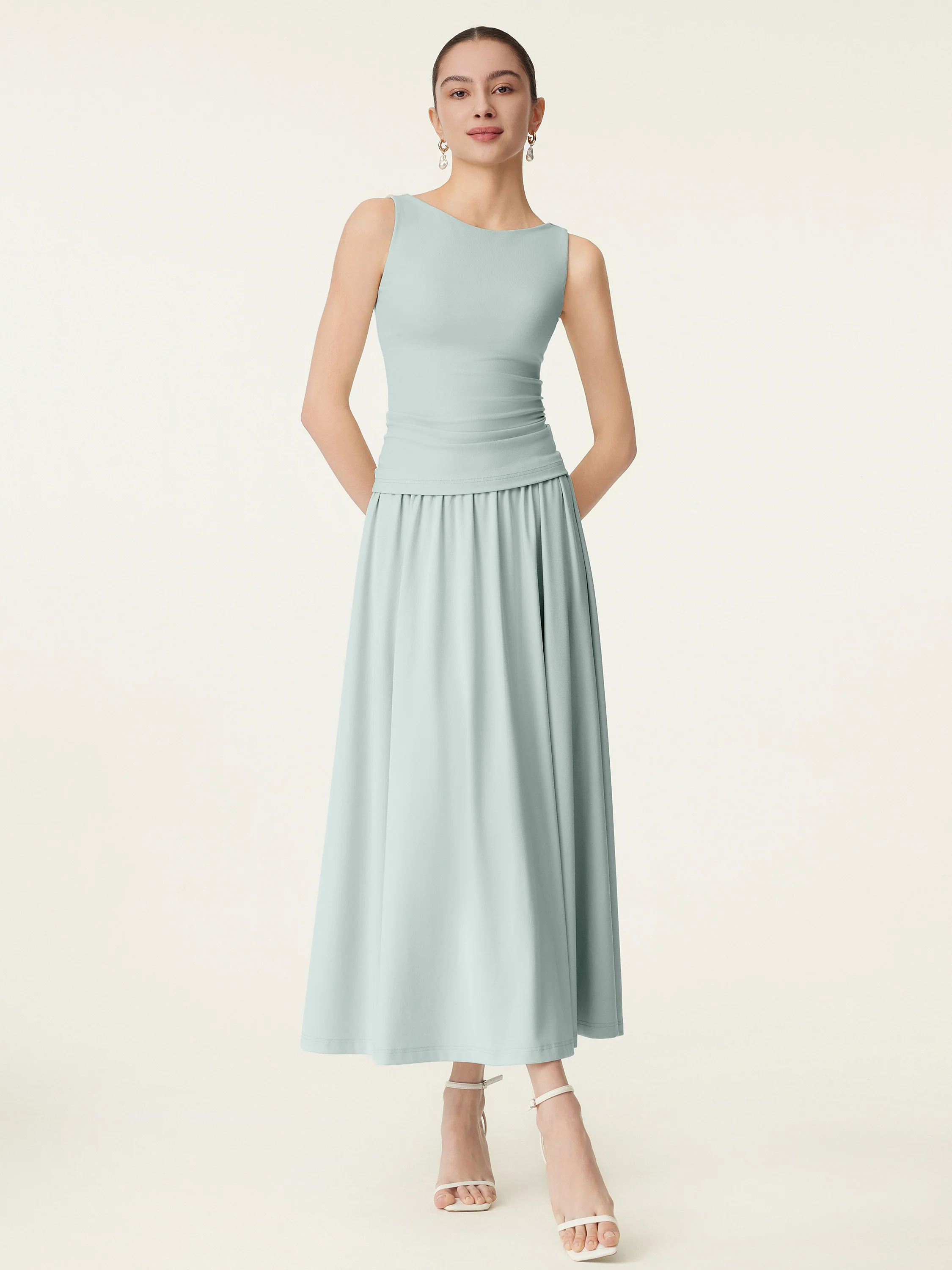 Soft Boatneck Breathable Bra Tank