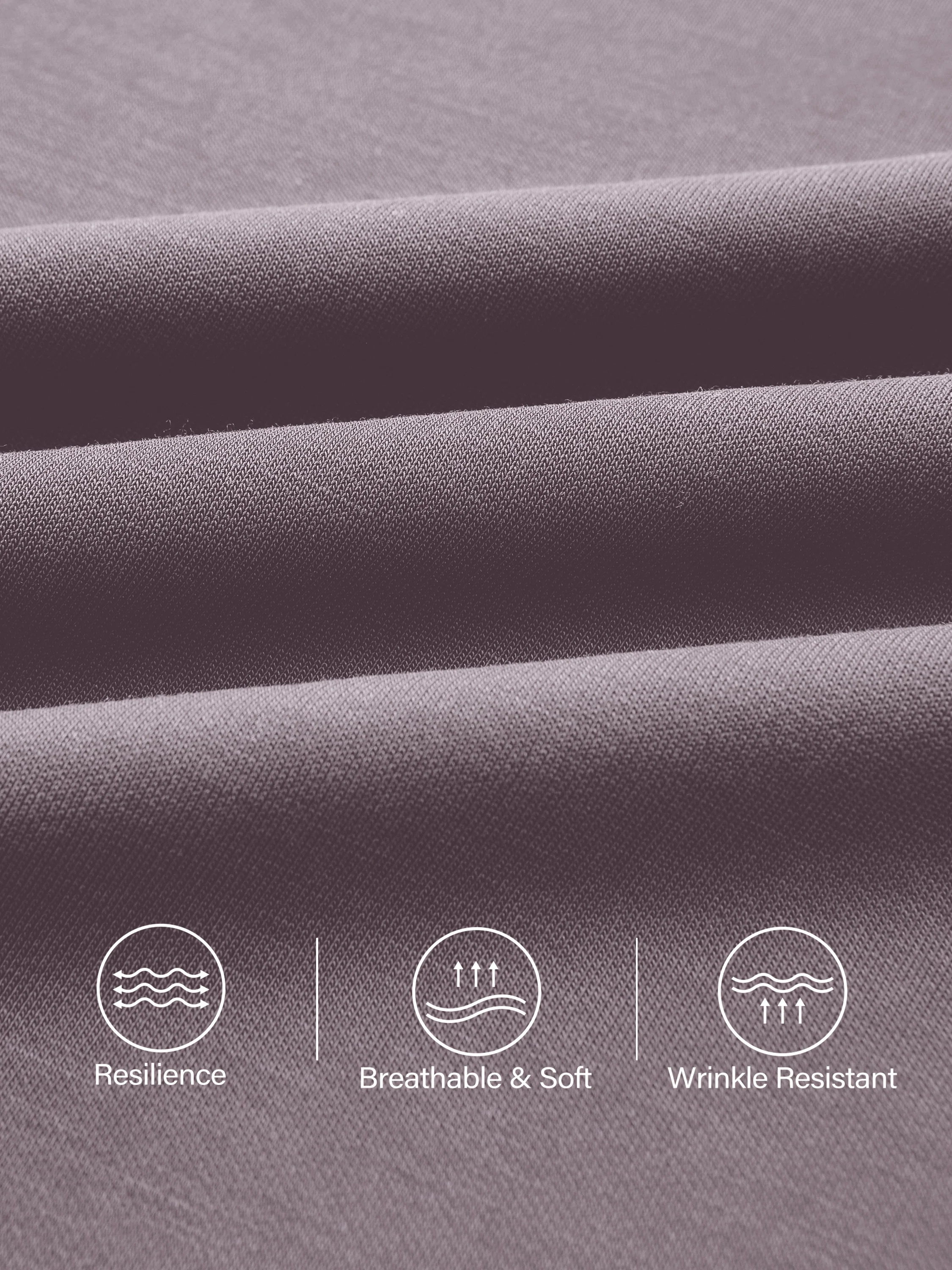 Sandwashed Spacer Crewneck Three - Quarter Sleeve Top