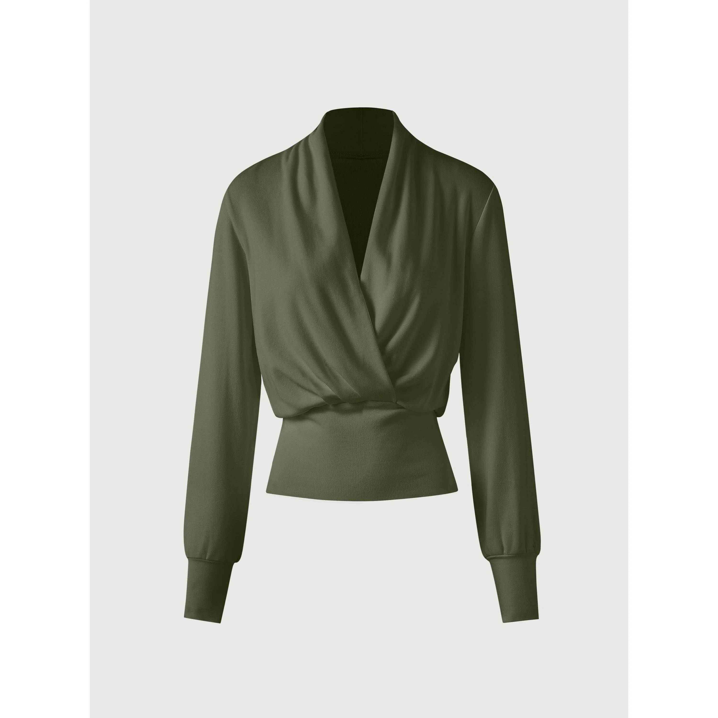 Surplice Tuckable Top