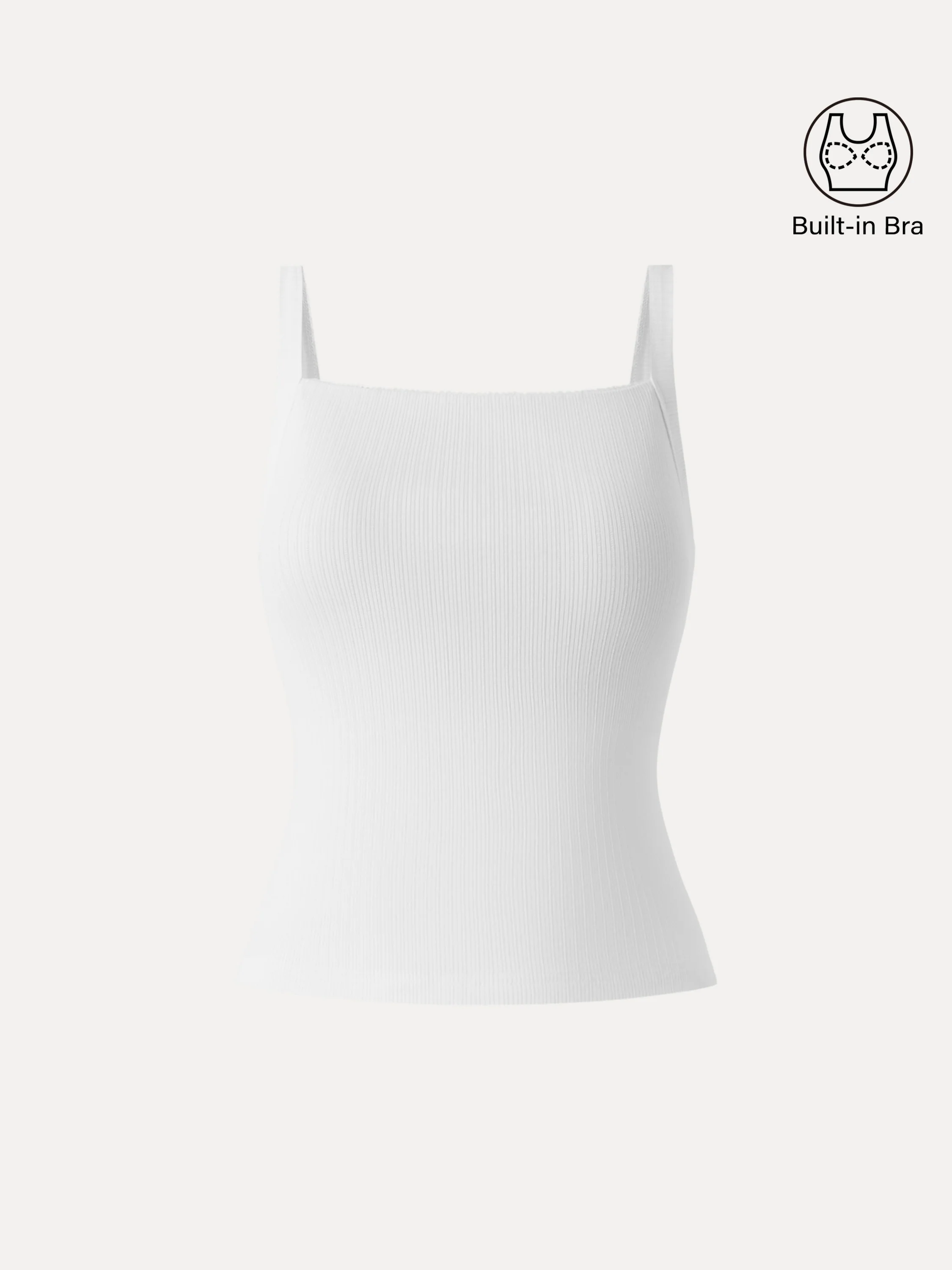 Stretch Cotton Pointelle Wide Straps Brami Tank