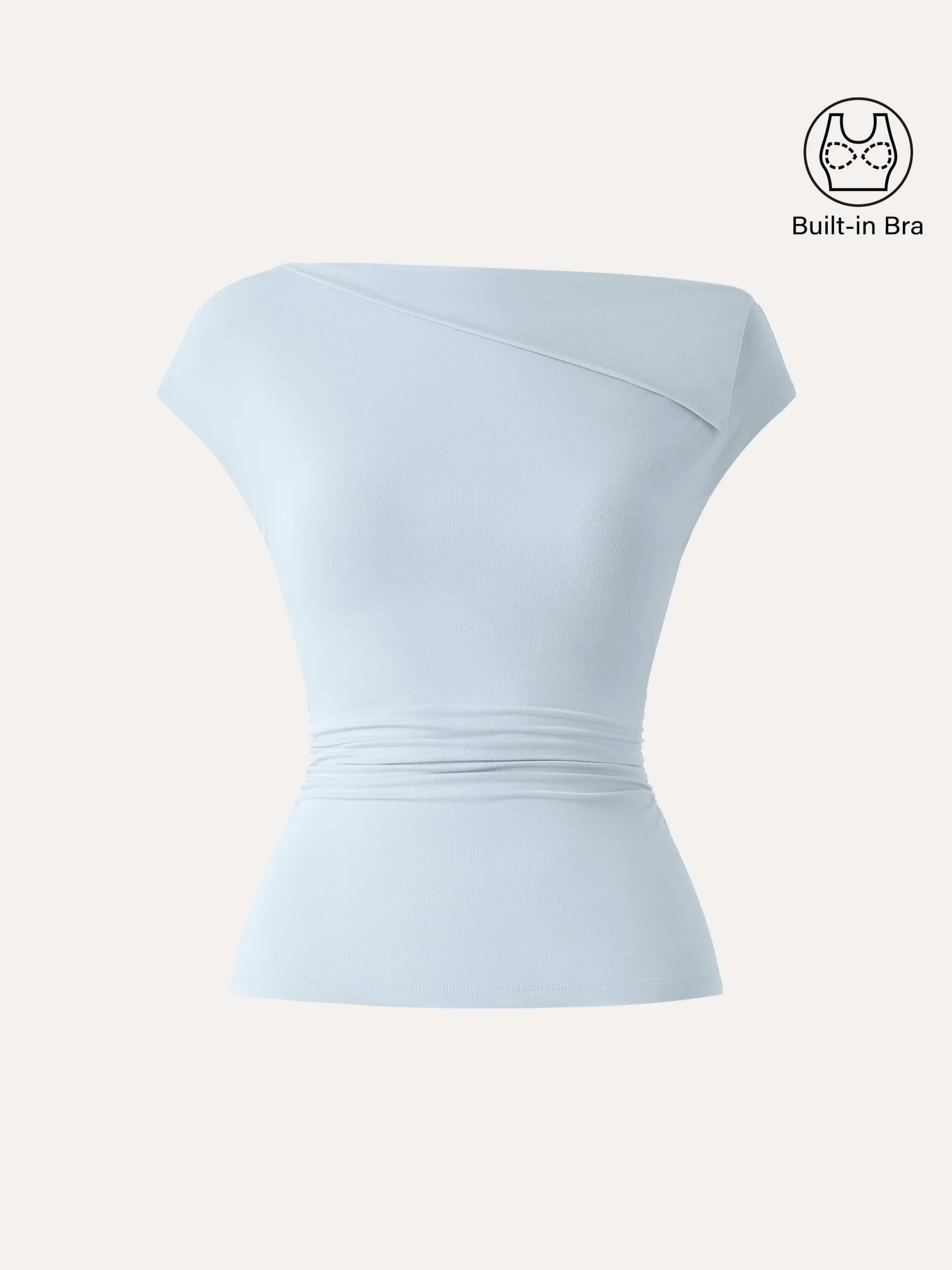 Flap Collar Airy Bra