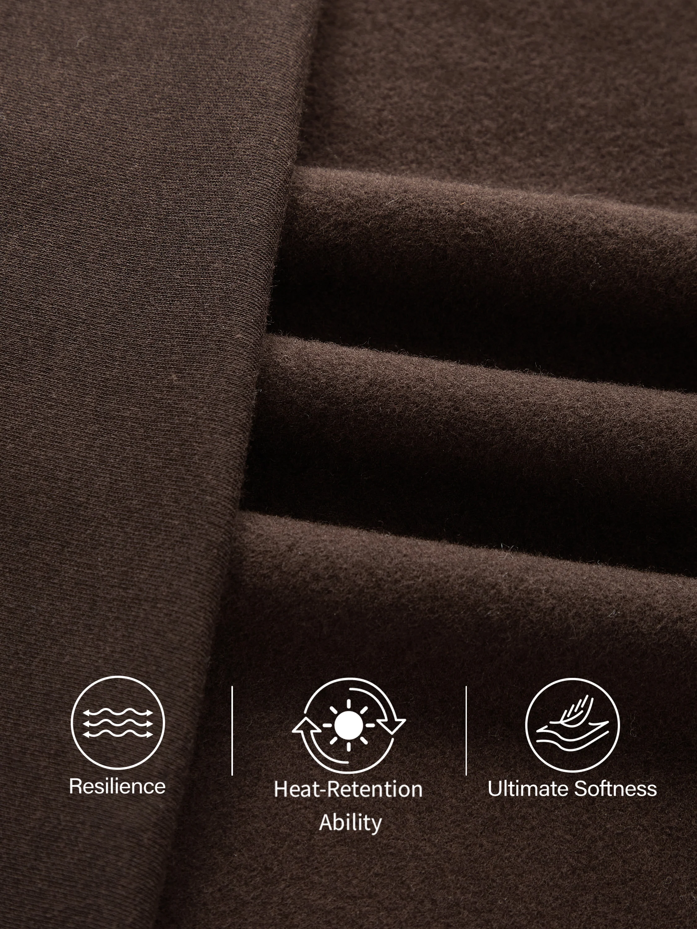 Heated Turtleneck Midi Dress