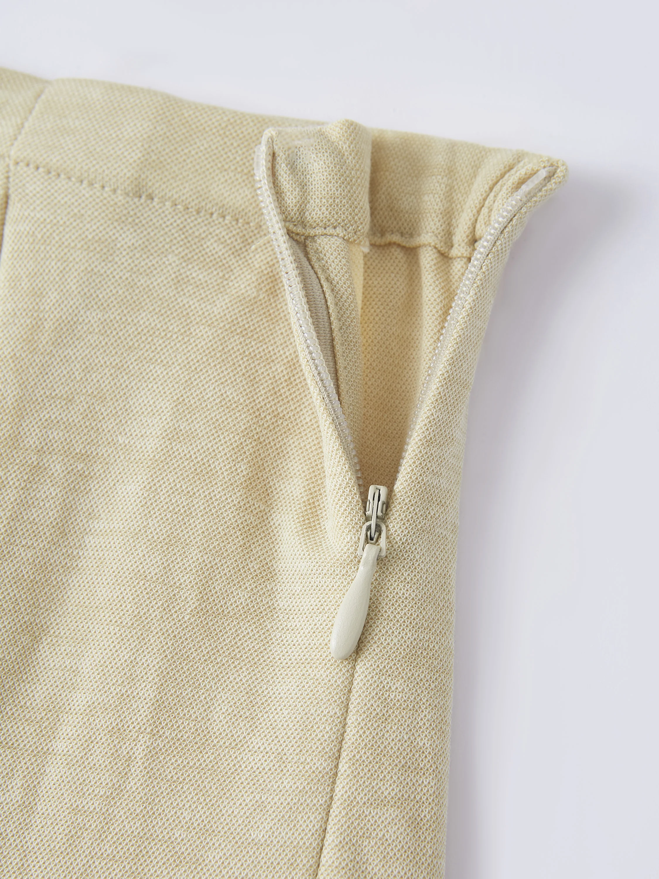 Wrinkle-resistant Cotton Linen Mid-rise Straight-leg Pants