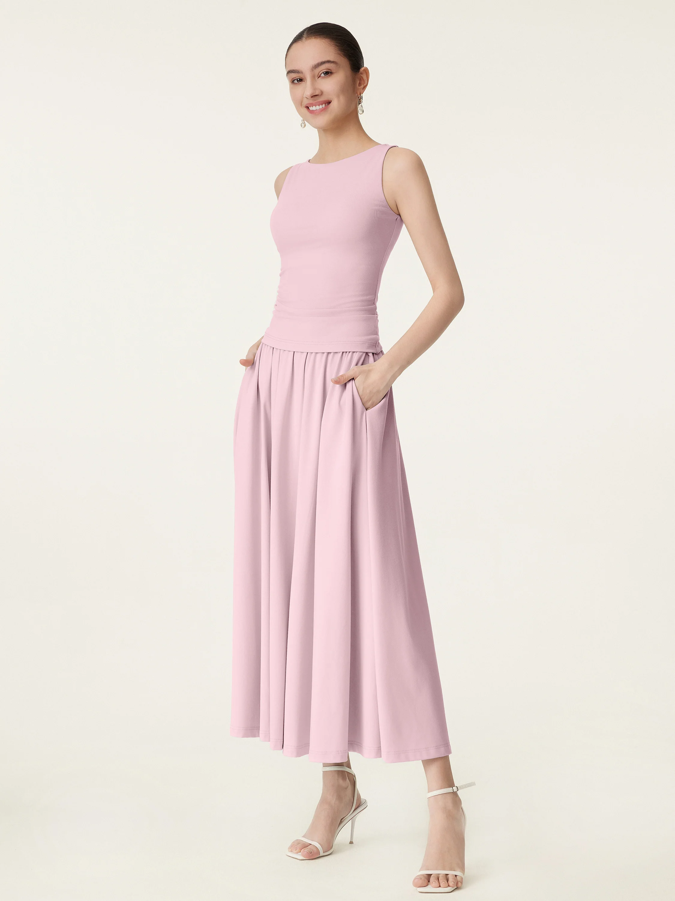 Soft Boatneck Breathable Bra Tank