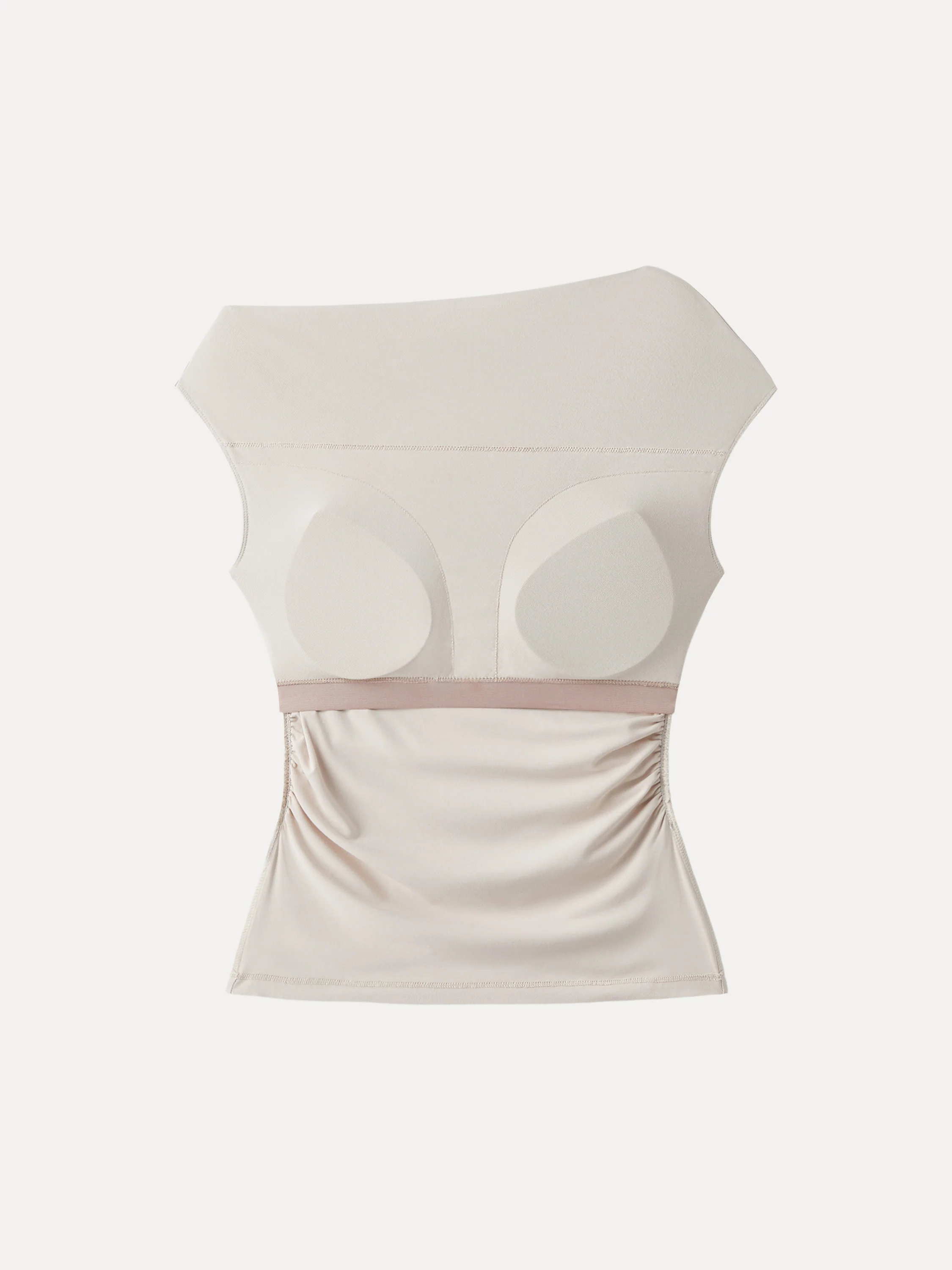 Flap Collar Airy Bra