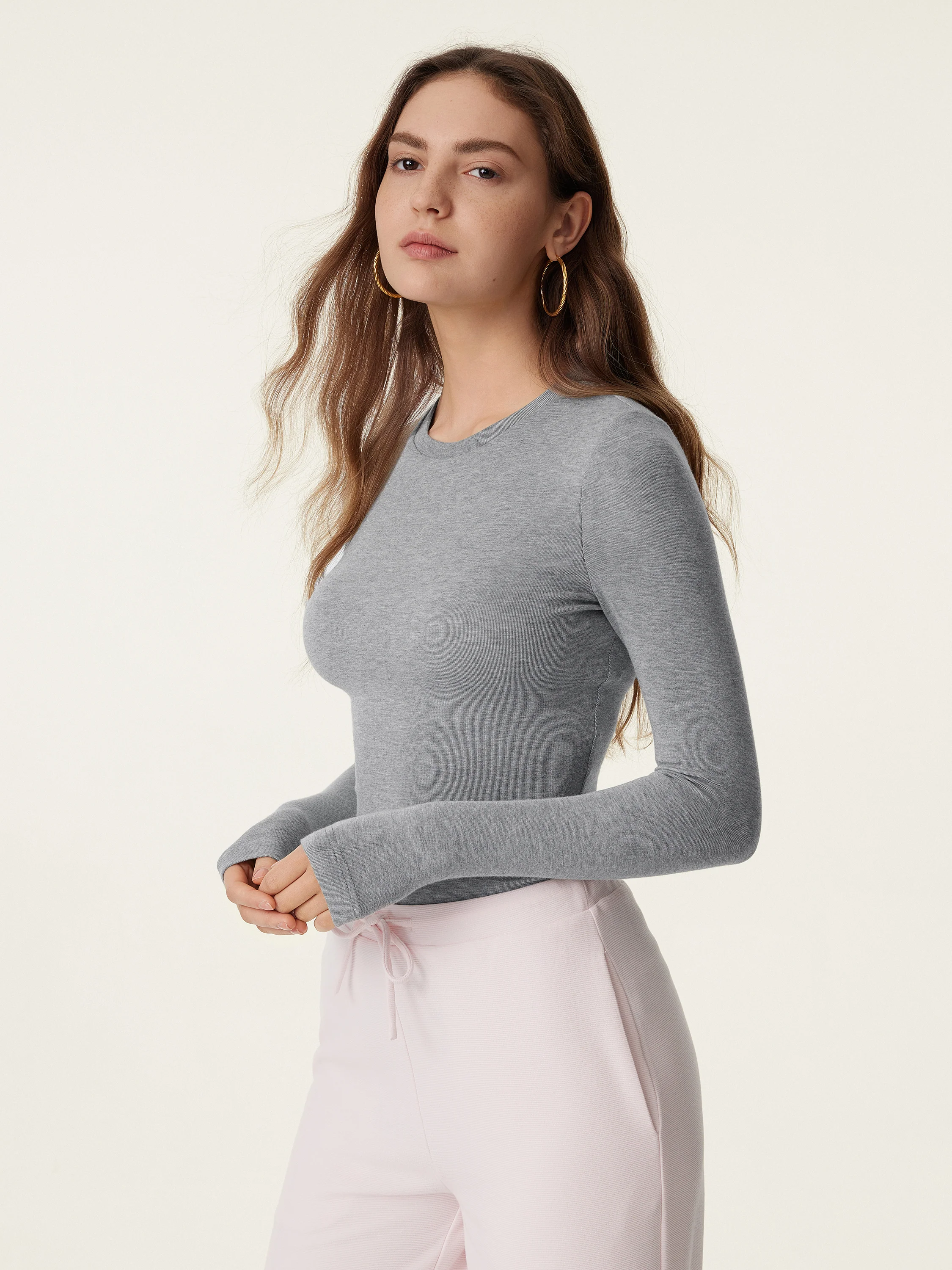 Crewneck Long Sleeve New Airy Brami