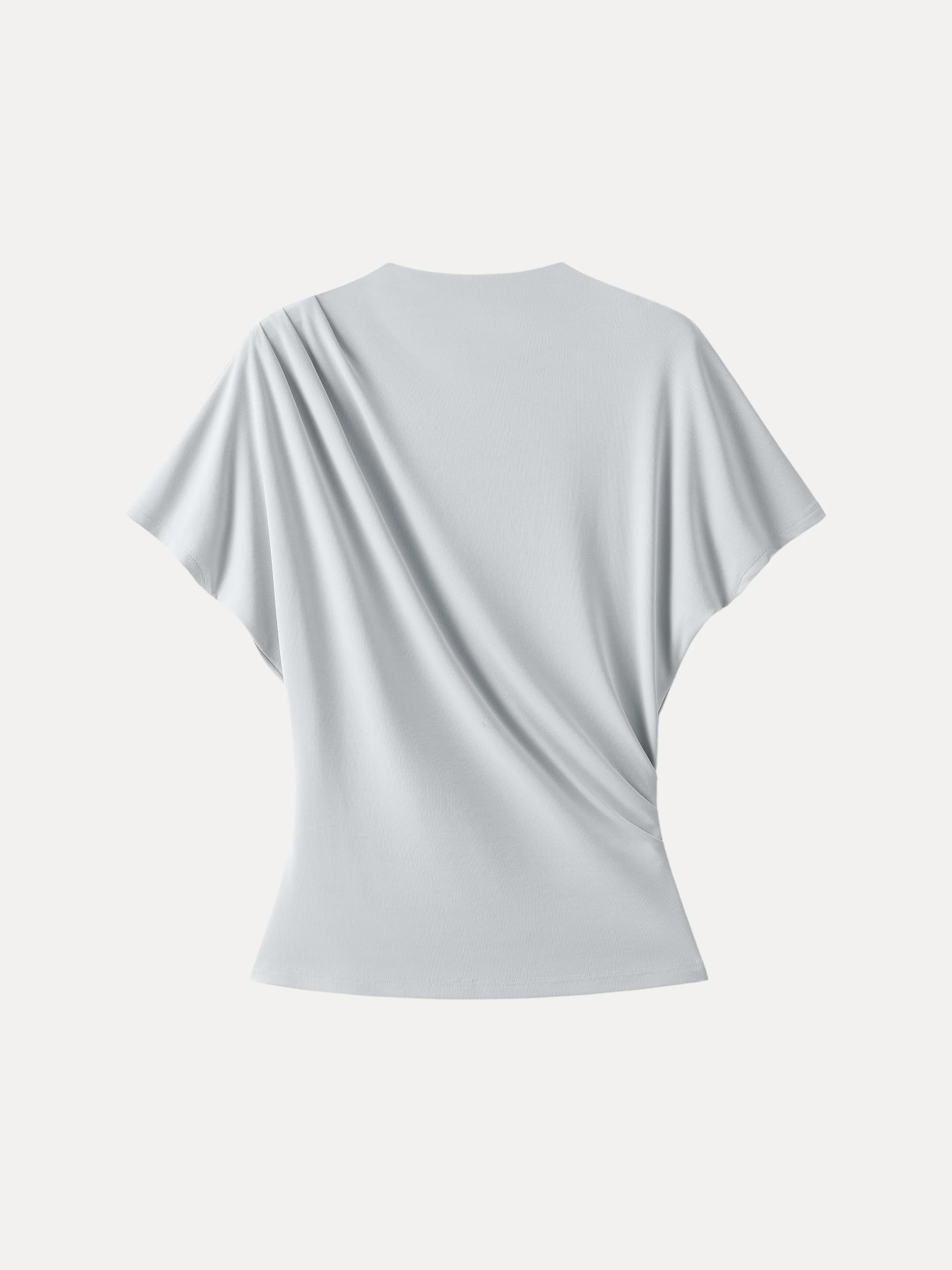 Mockneck Tucked Waist Define Top