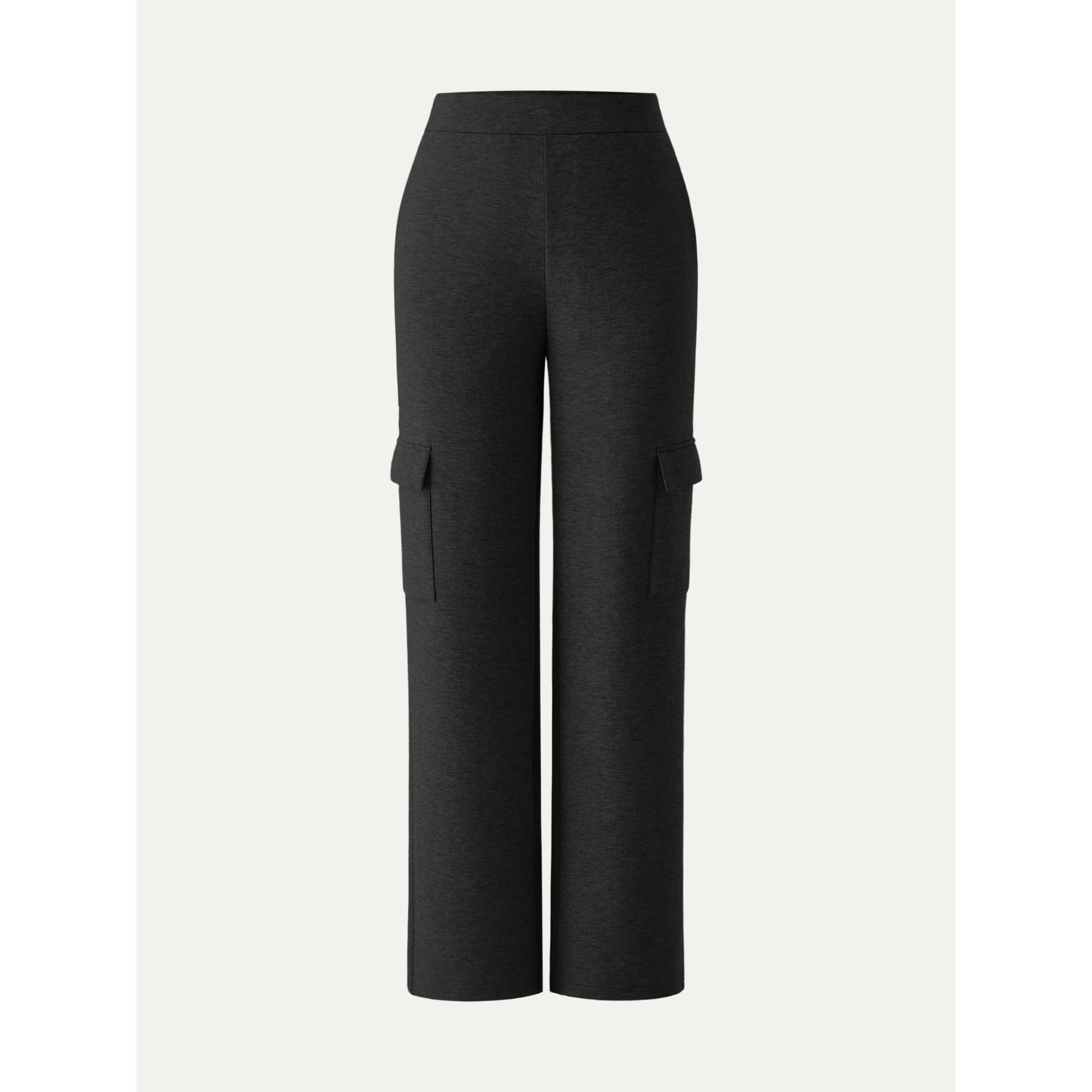 High Waisted Classic Straight Cargo Pant