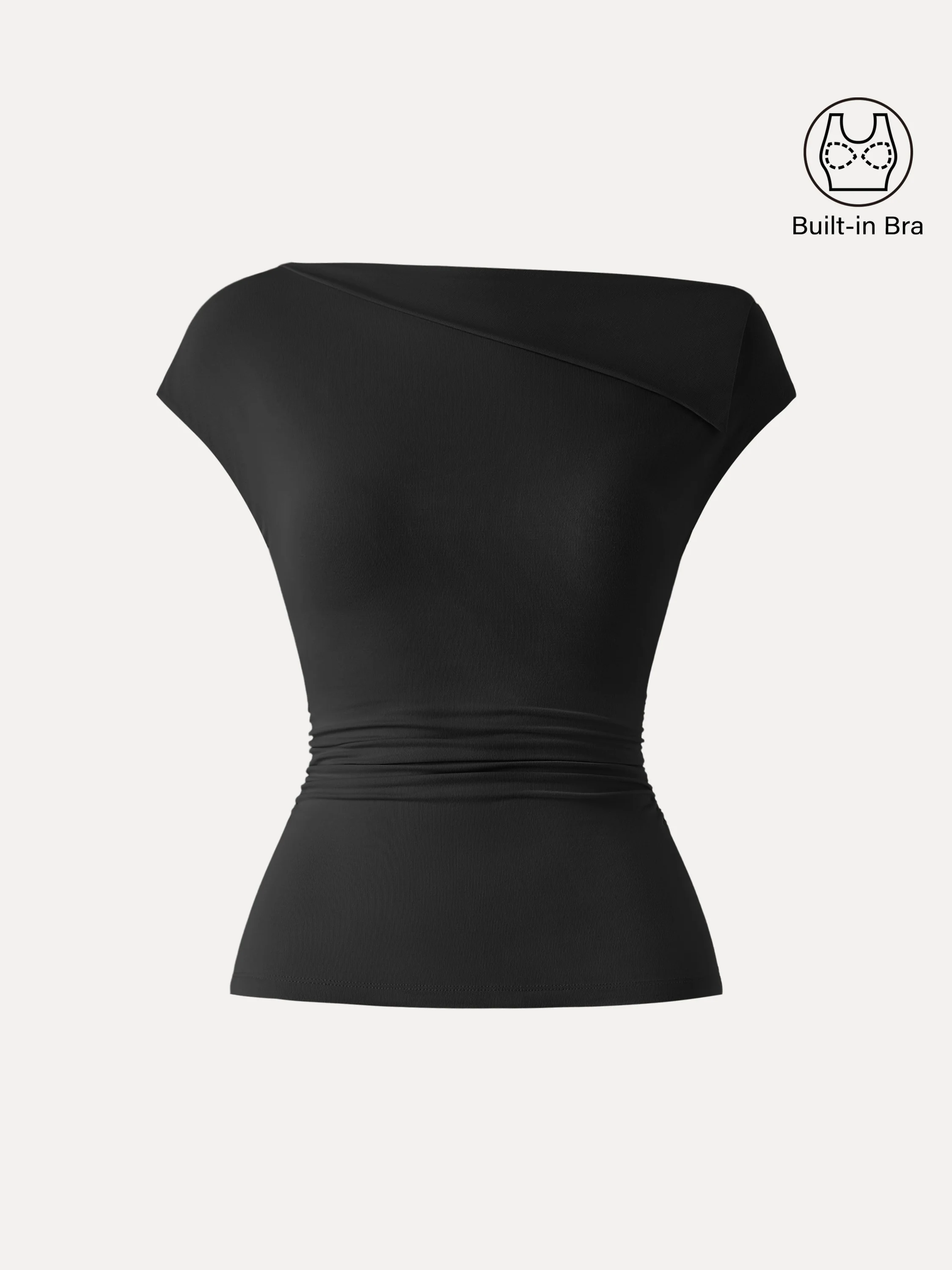 Flap Collar Airy Bra