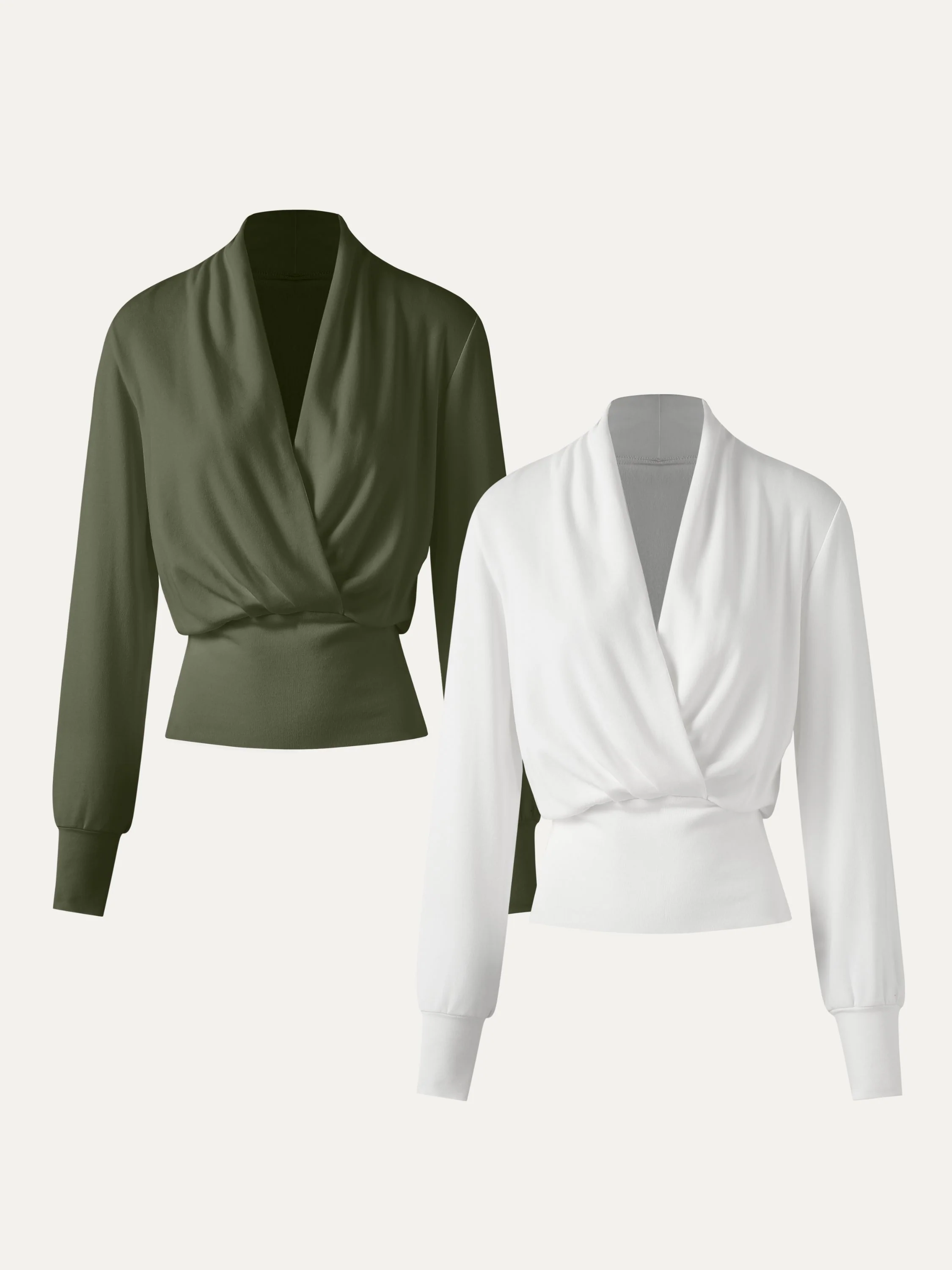 Surplice Tuckable Top