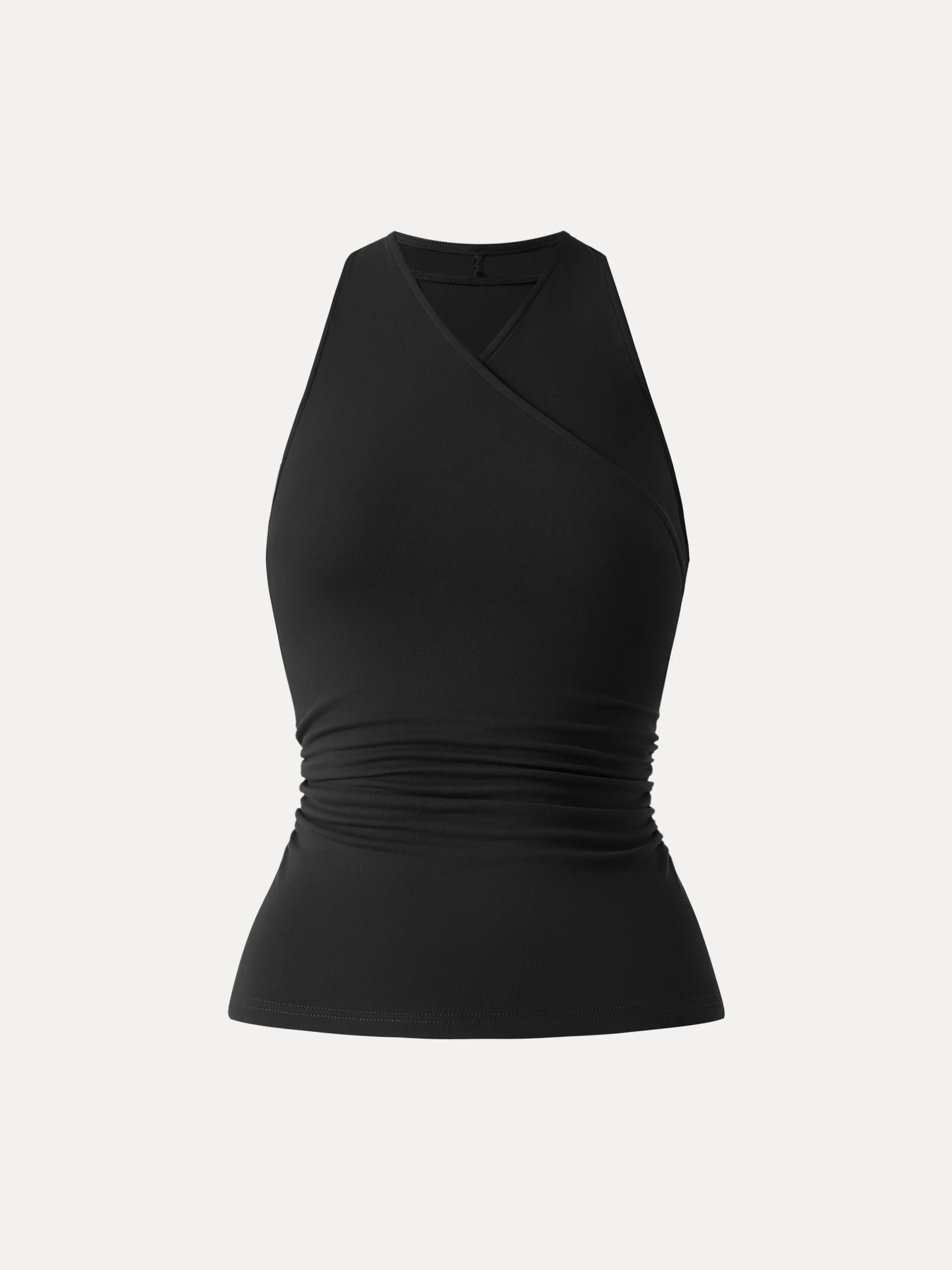 Ultra-soft Wrap Sleeveless Top