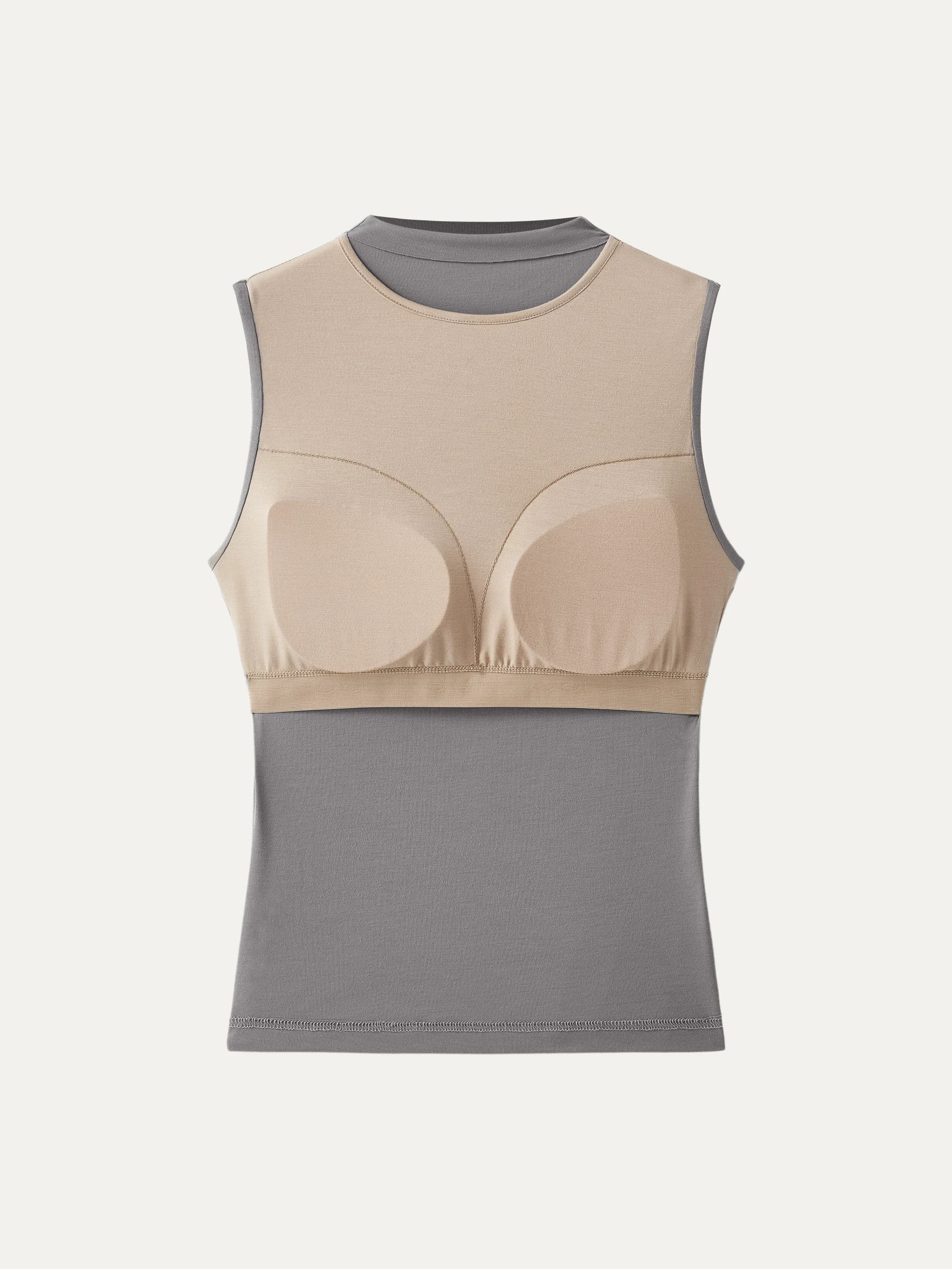 Mockneck Breathable Bra Tank