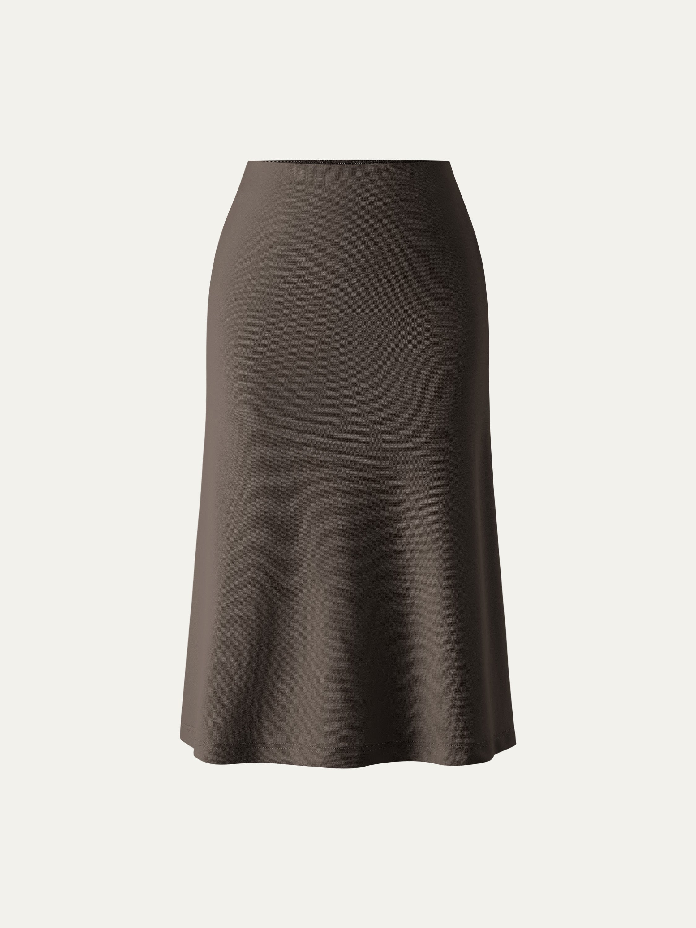 A-line Midi Skirt with Pockets