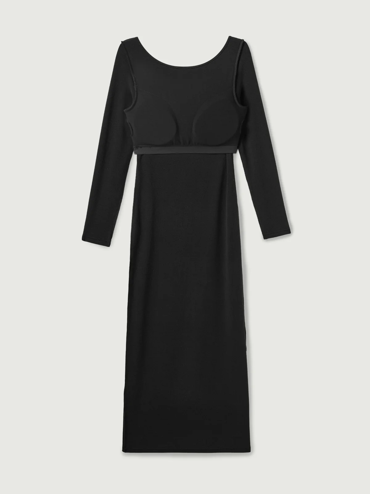 Open Back Mid-length Dress