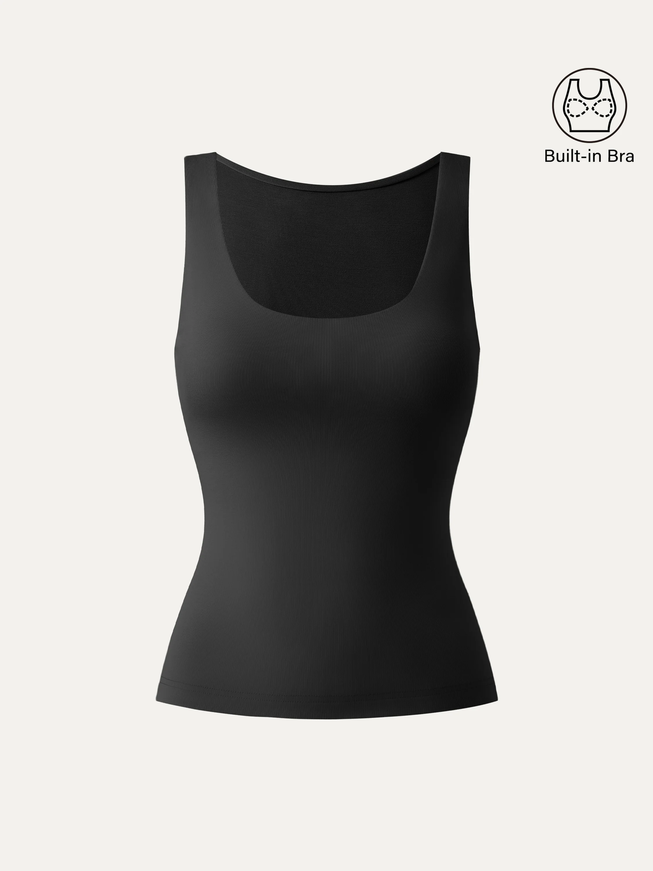 U-neck Breathable Bra Tank