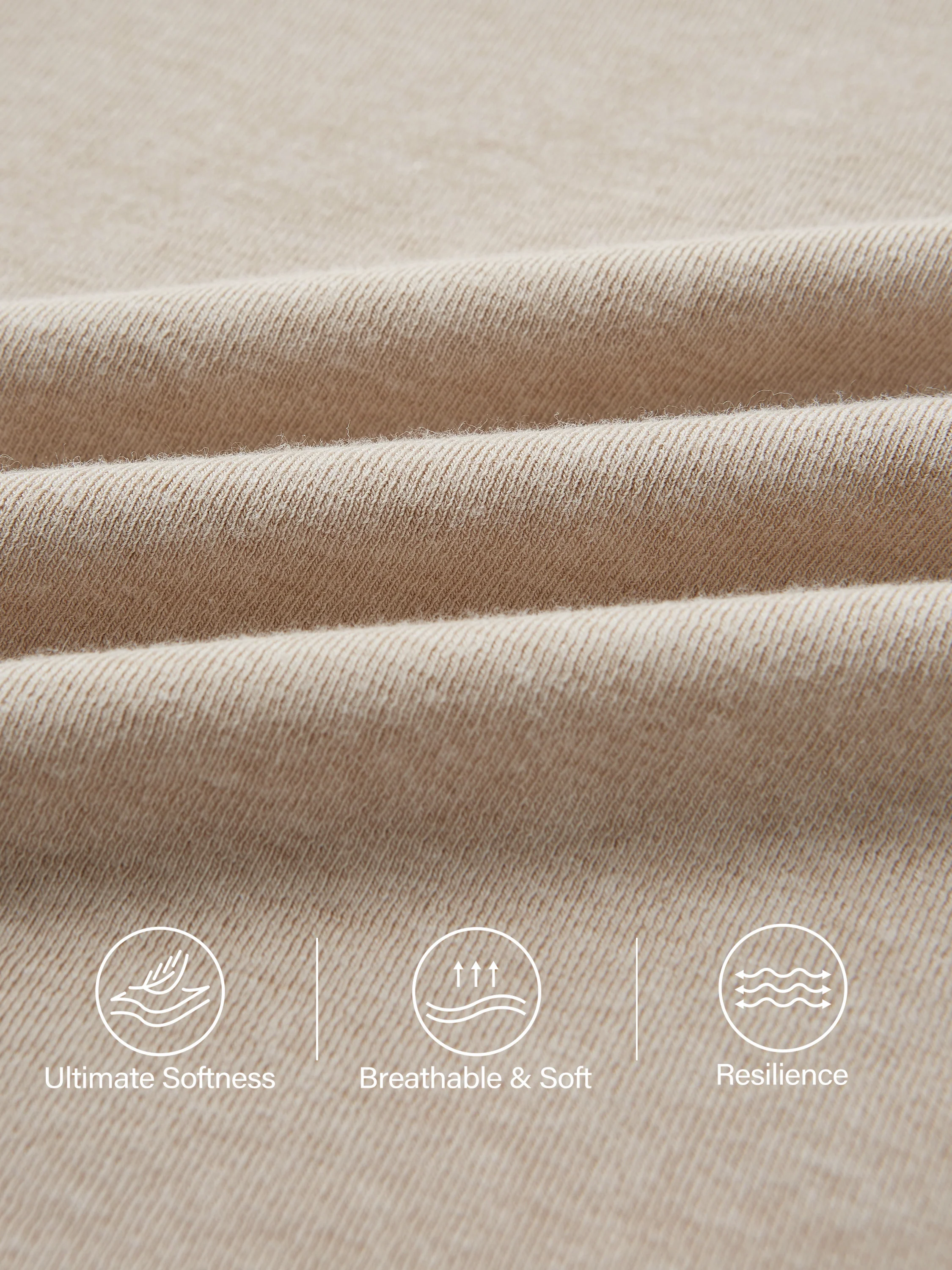 Stretch Cotton V-Neck Long Sleeve Brami Top