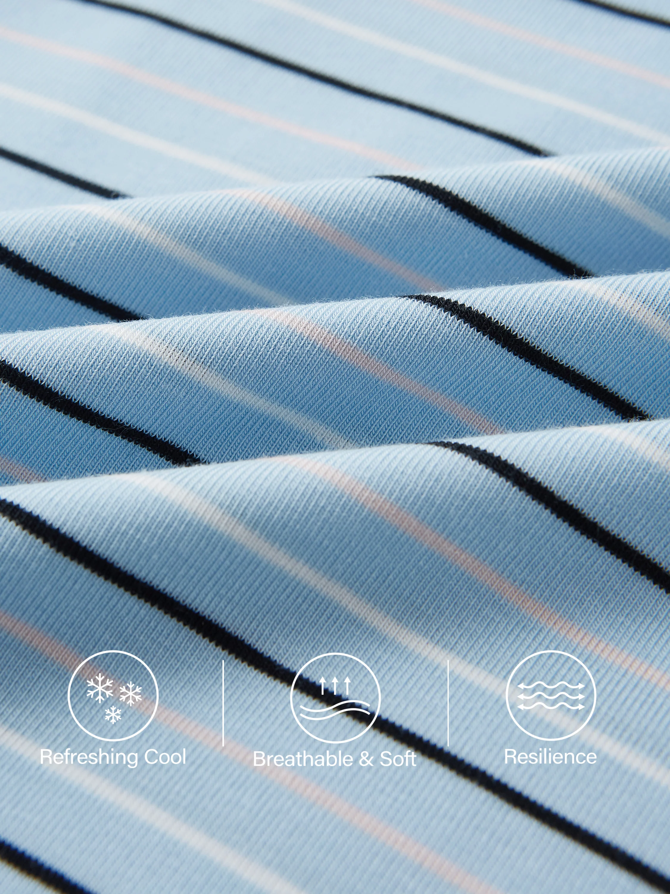 V-neck Low Back Striped Midi Brami Dress with Pockets