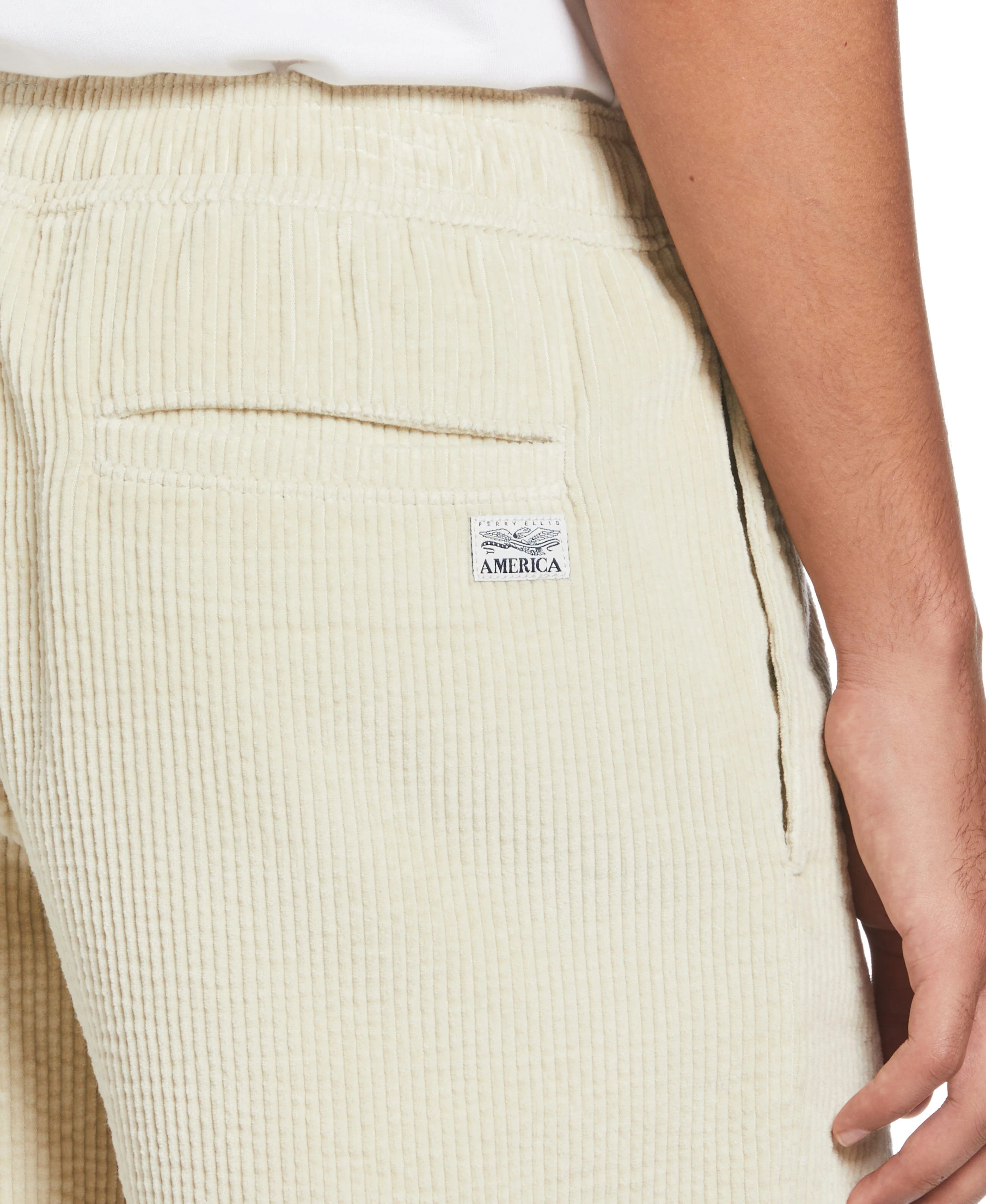 Corduroy Drawstring Short