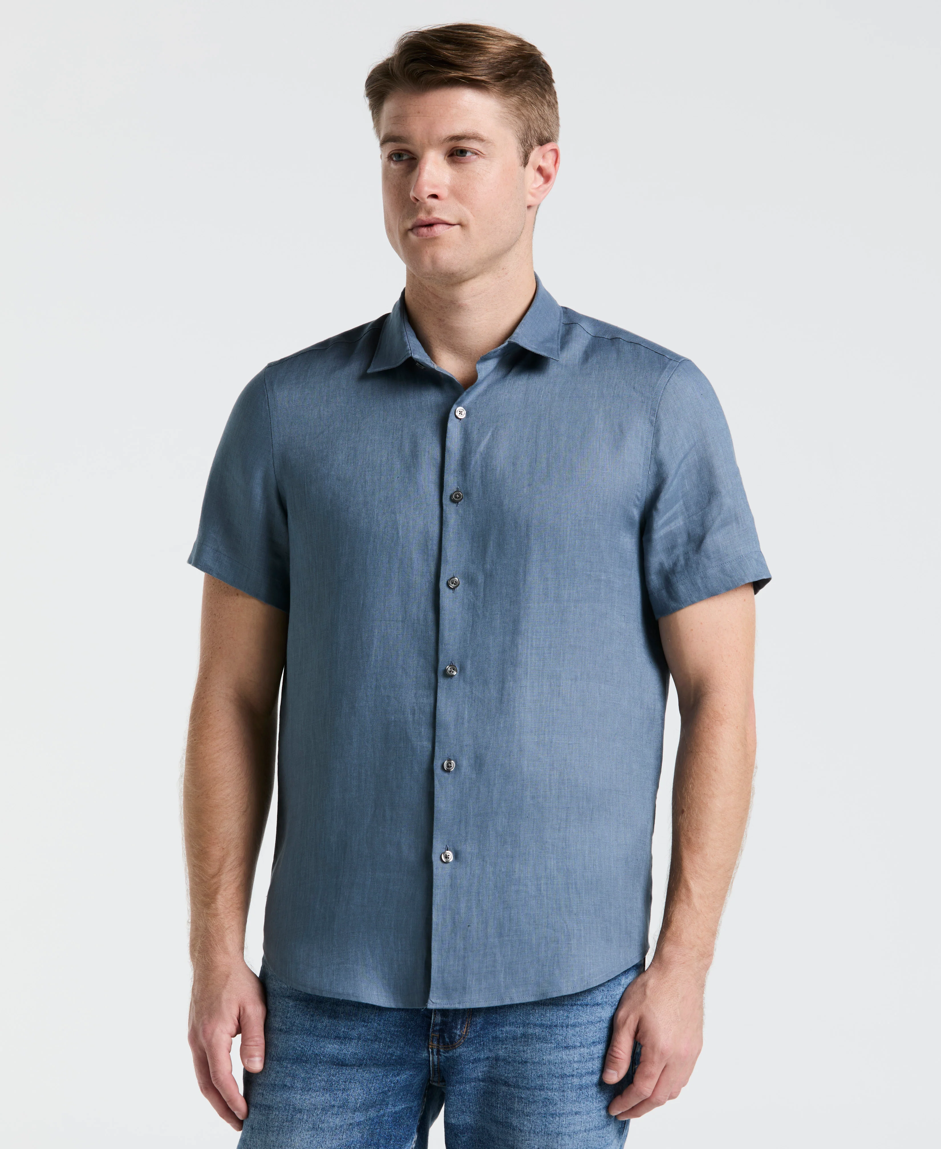 Solid Linen Shirt