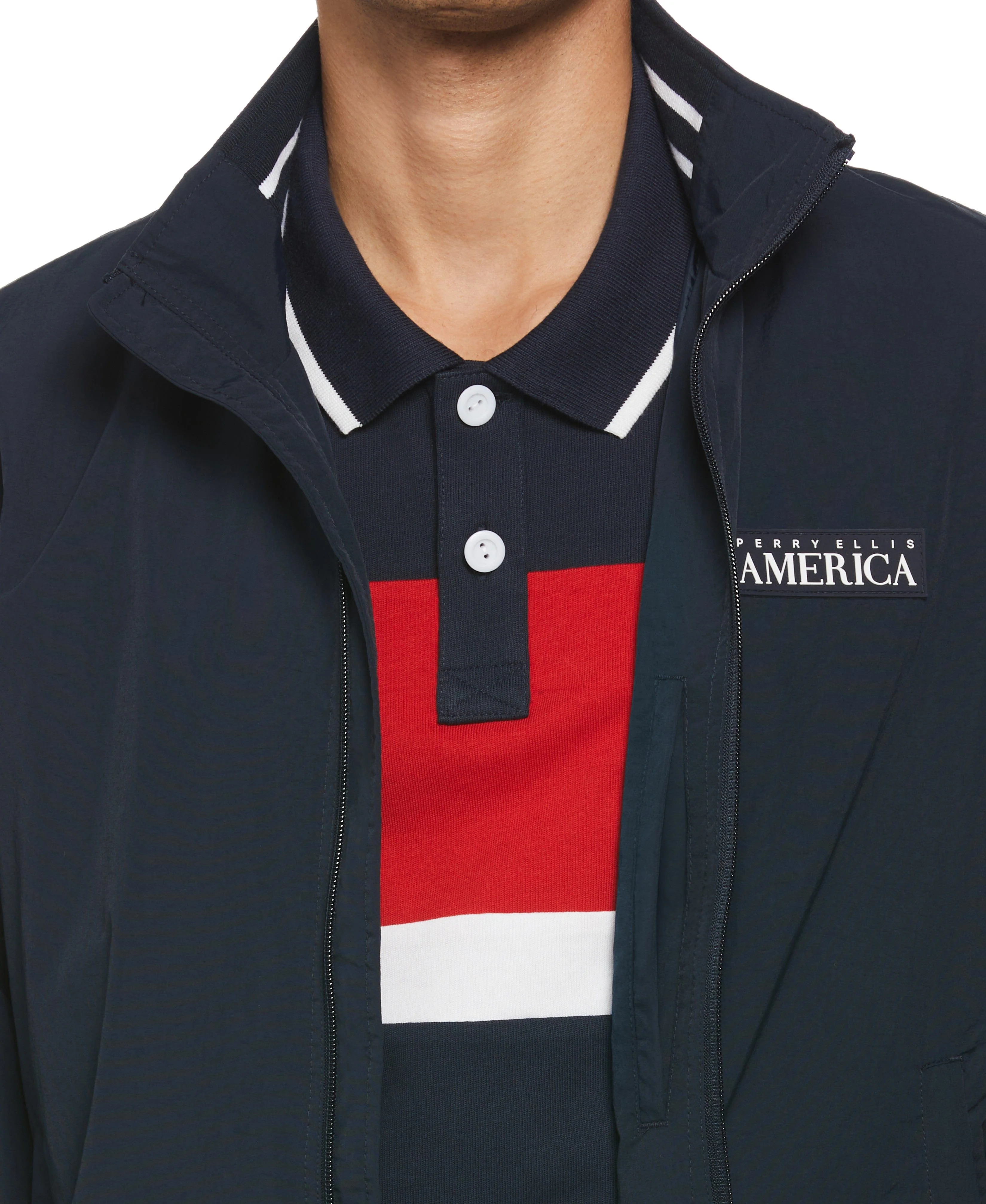 Mock Neck Sailing Jacket