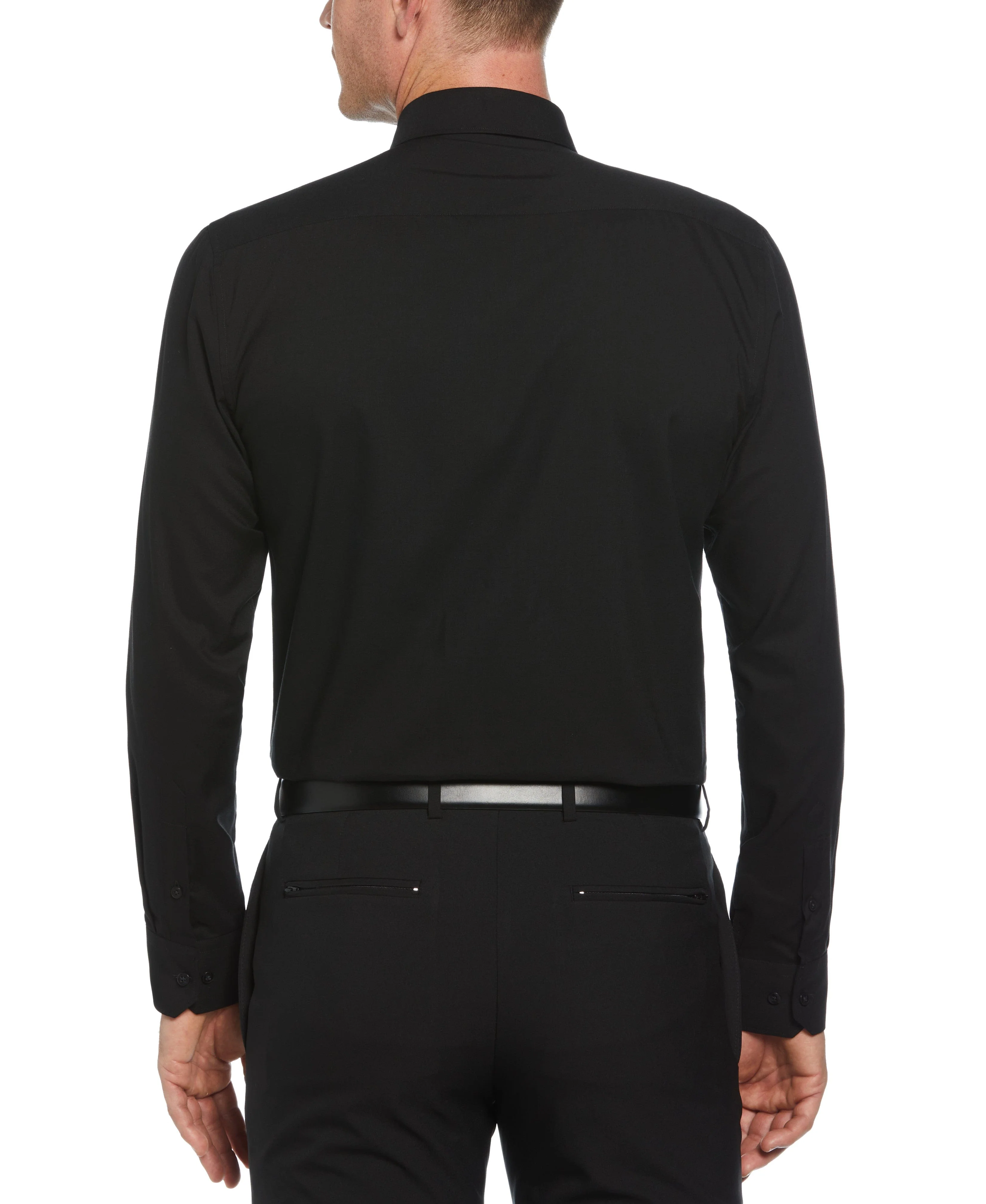 Slim Fit Luxe Button-Down Tencel Twill Dress Shirt