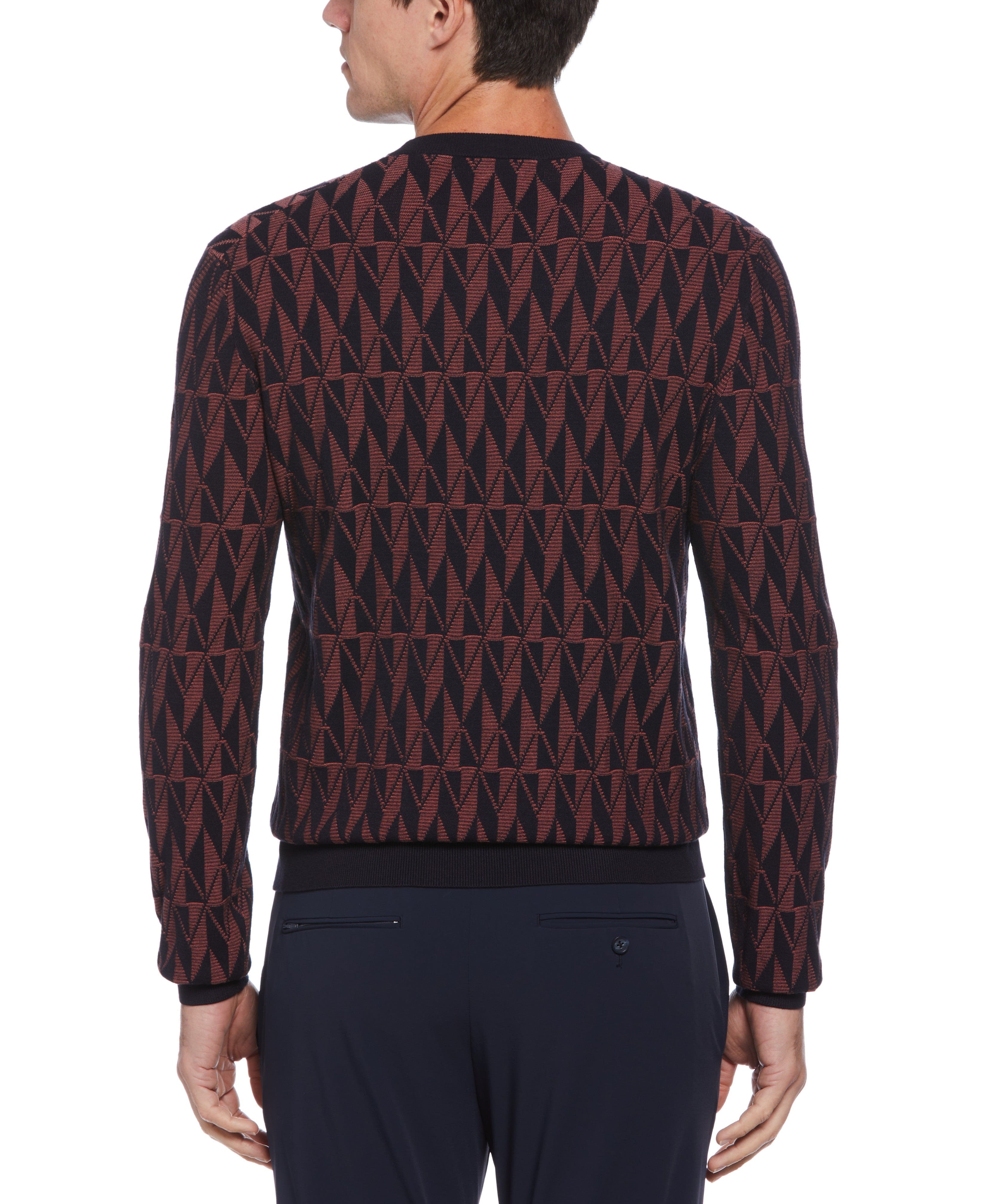 Diamond Crew Neck Sweater