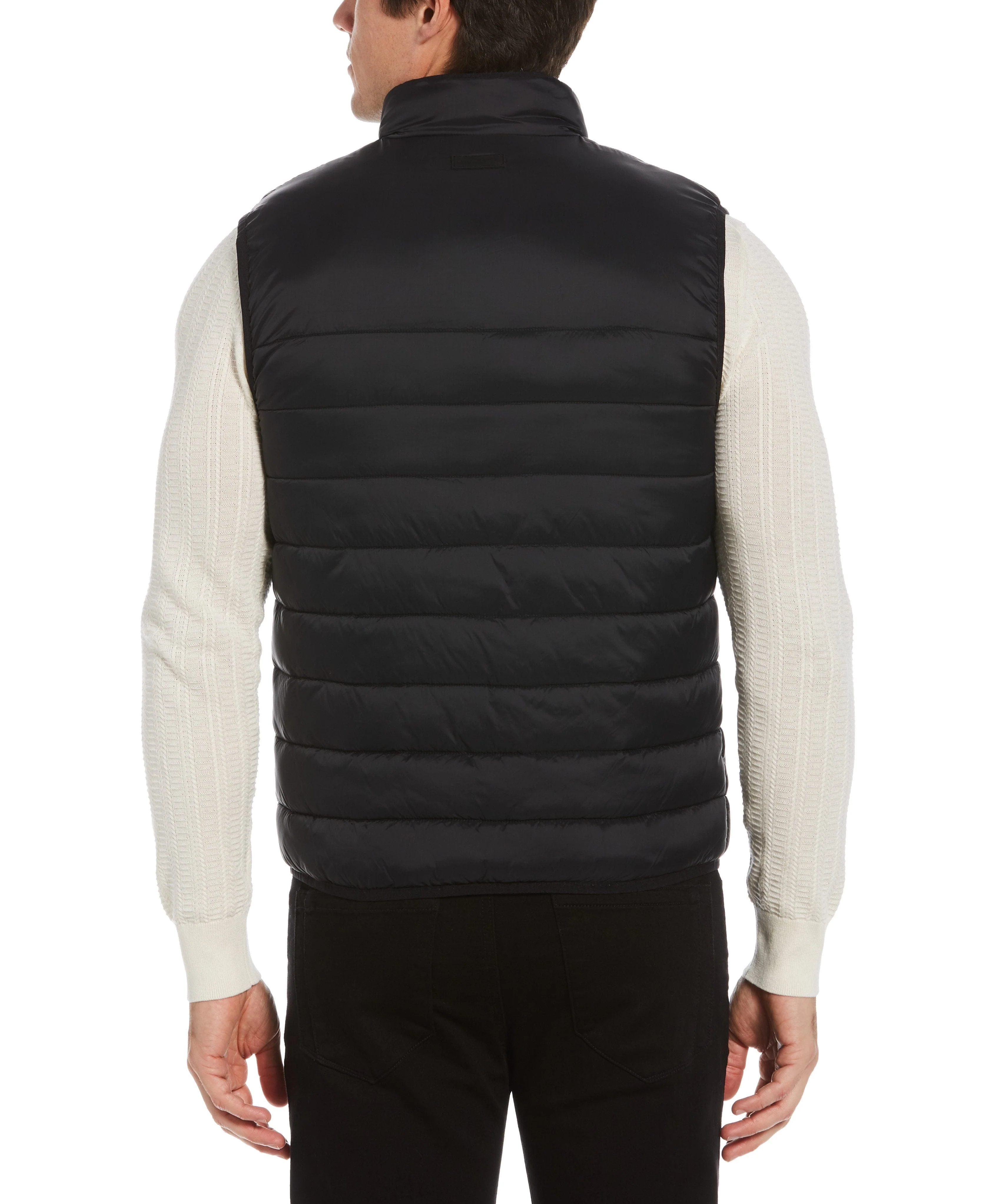 Lightweight Puffer Vest - Black