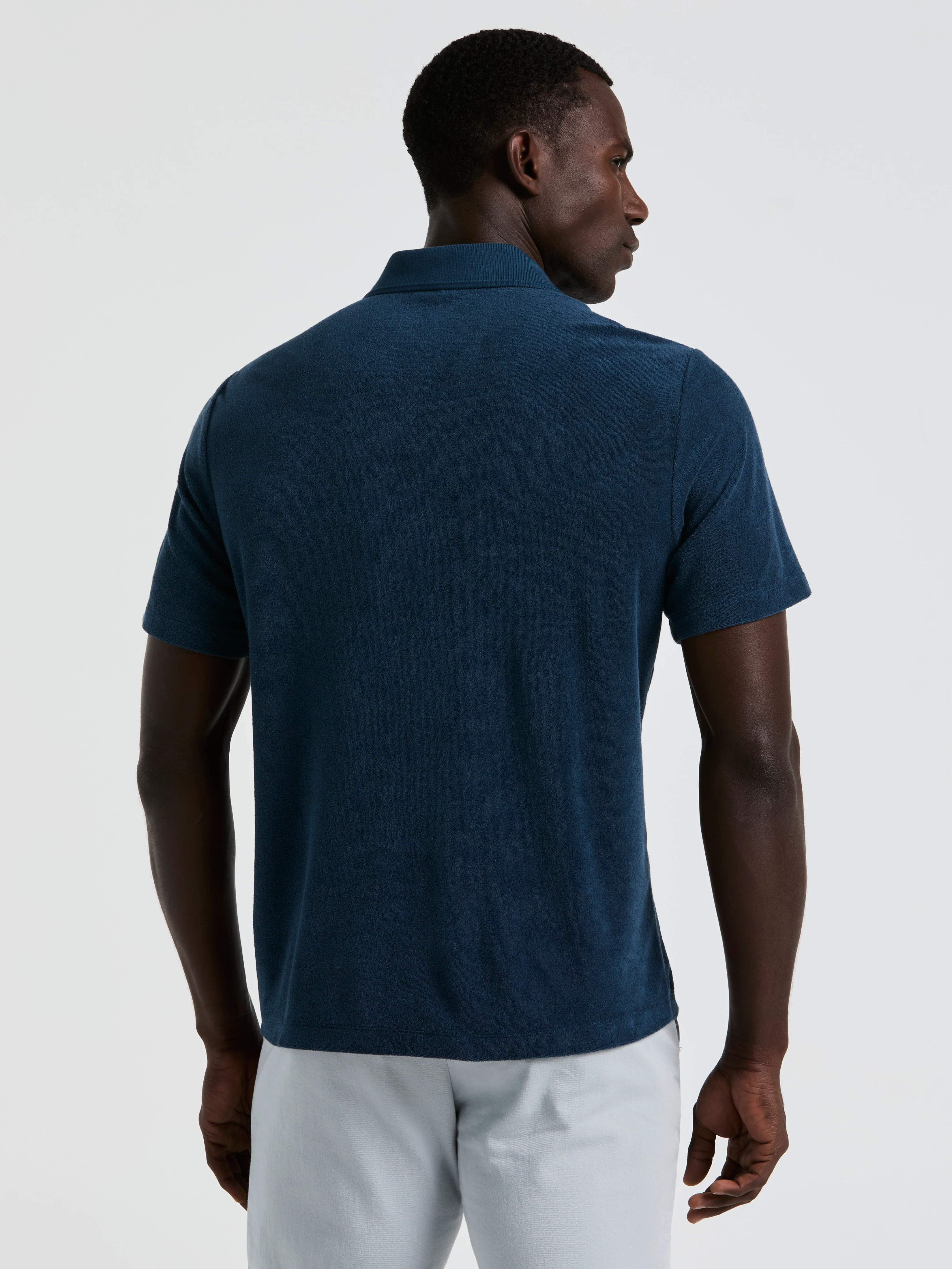 Terry Camp Collar Shirt