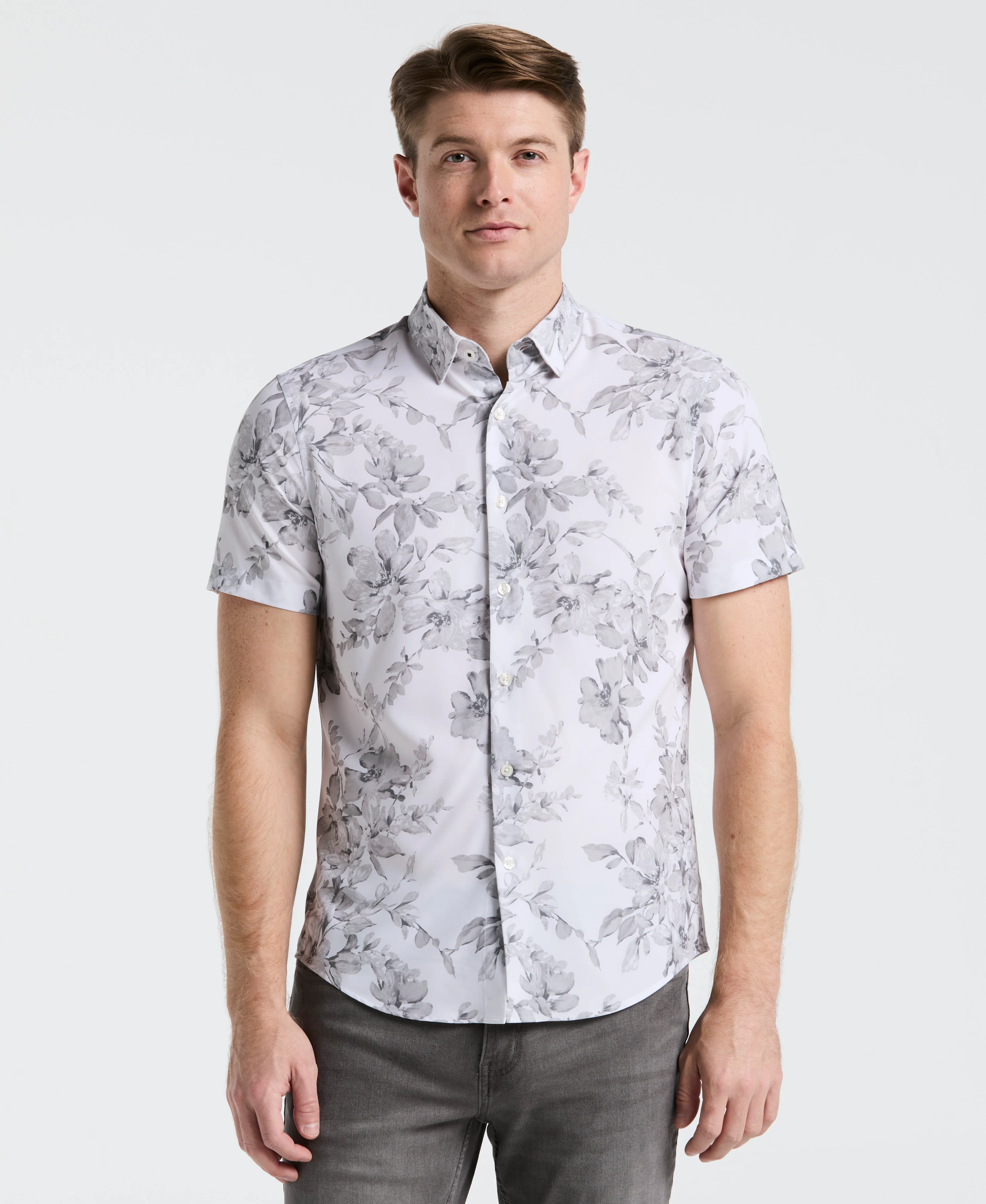 Slim Fit Floral Shirt