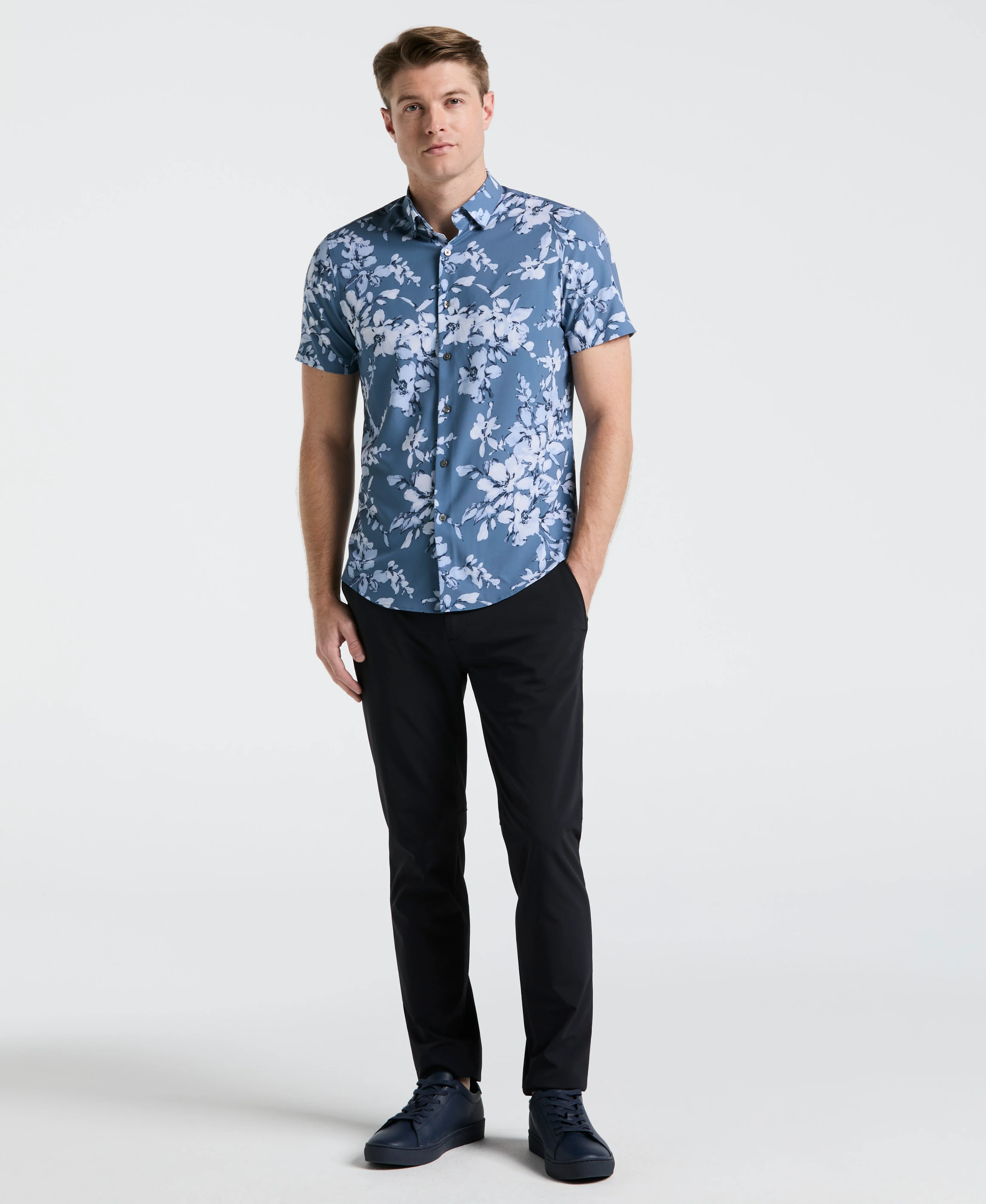 Slim Fit Floral Shirt