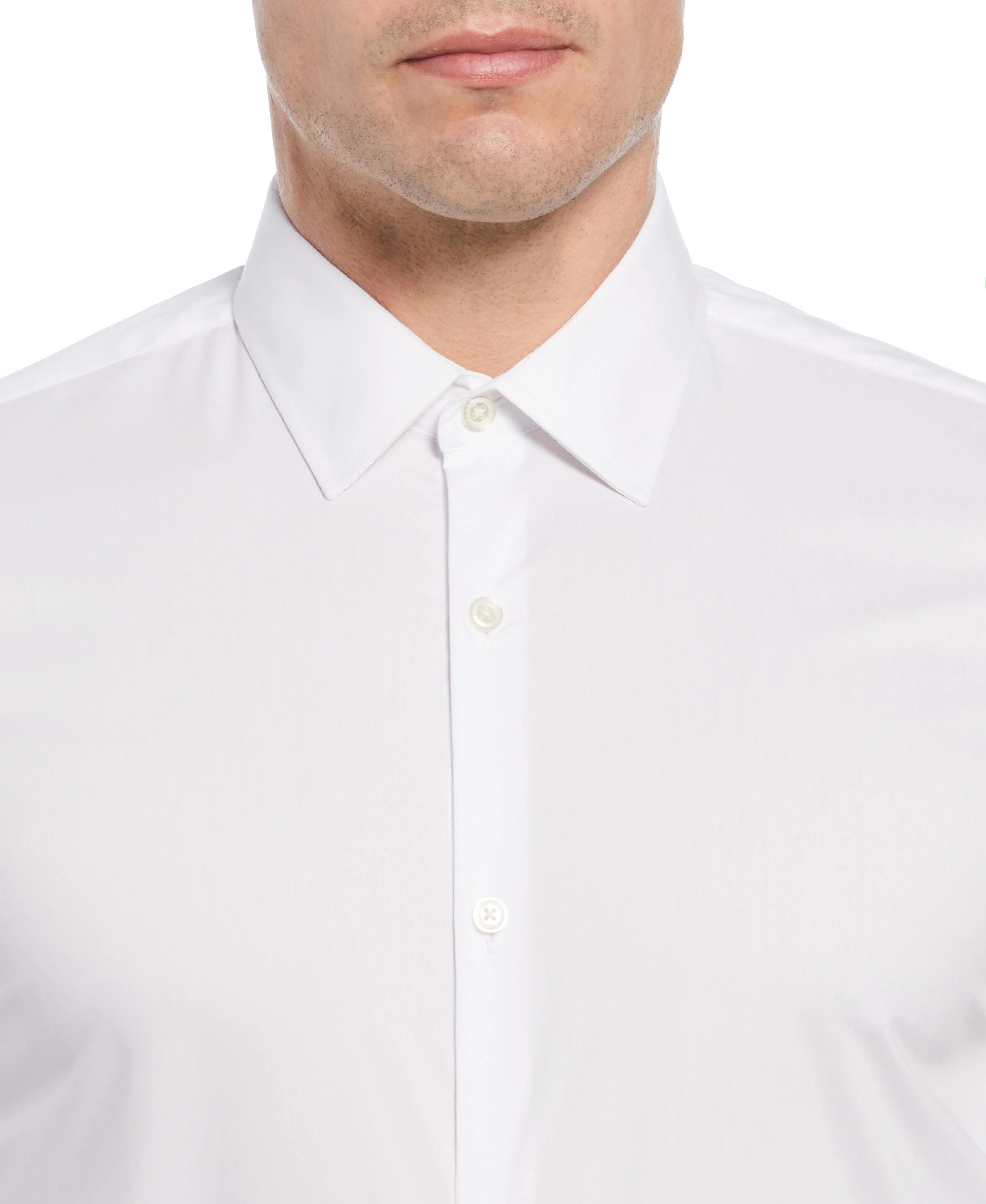 Tech + Stretch Cotton Blend Dress Shirt