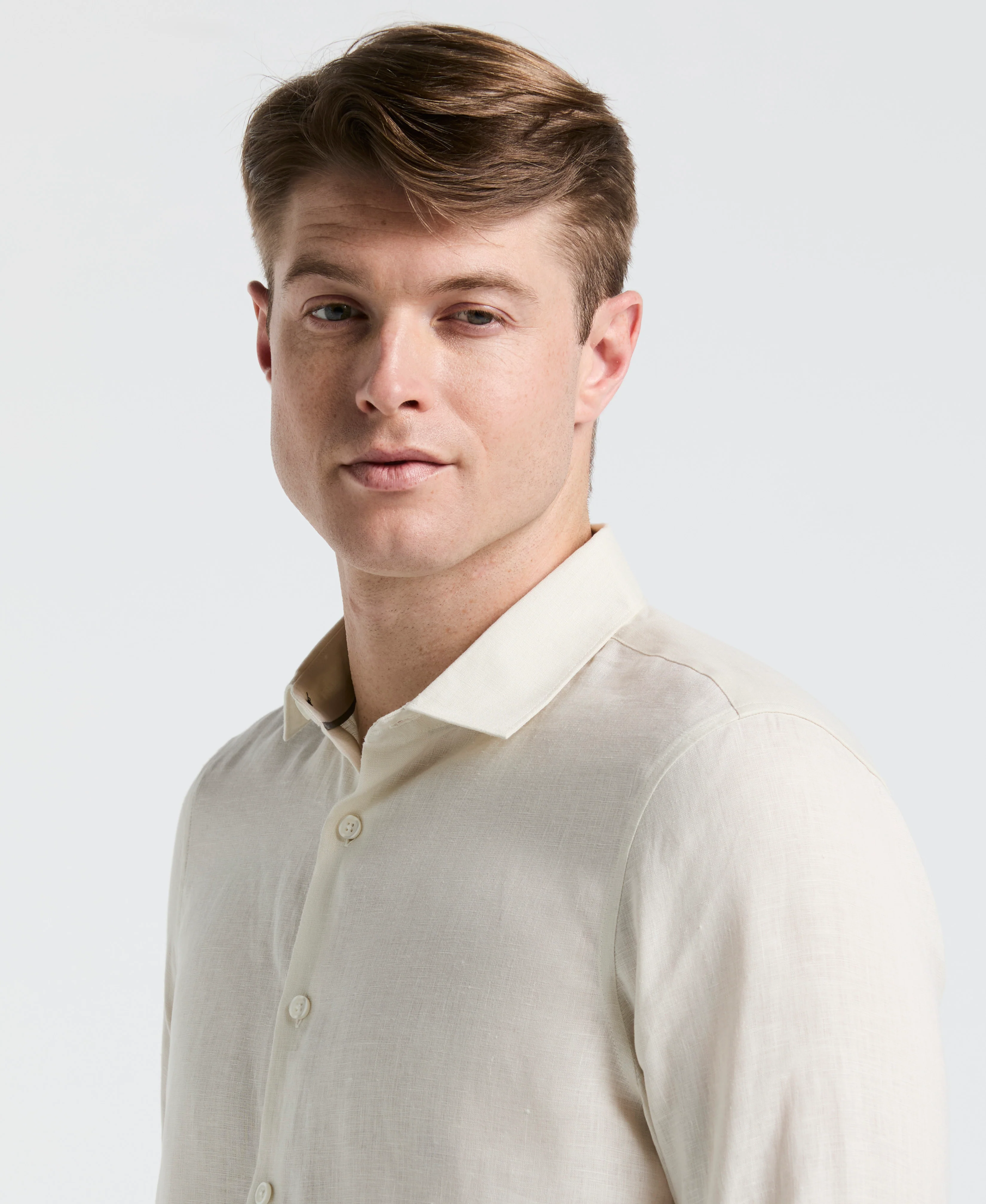 Solid Linen Shirt