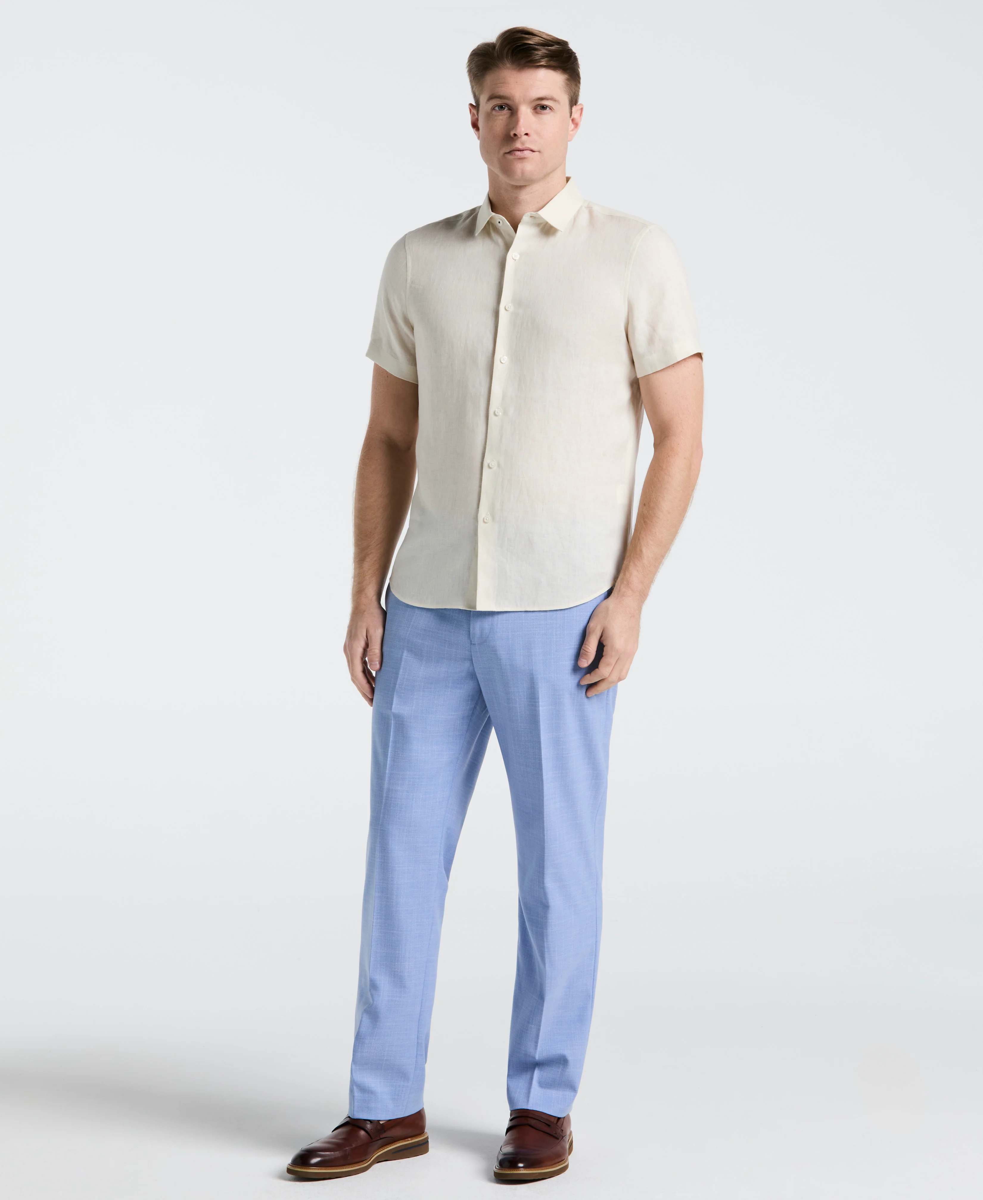 Solid Linen Shirt