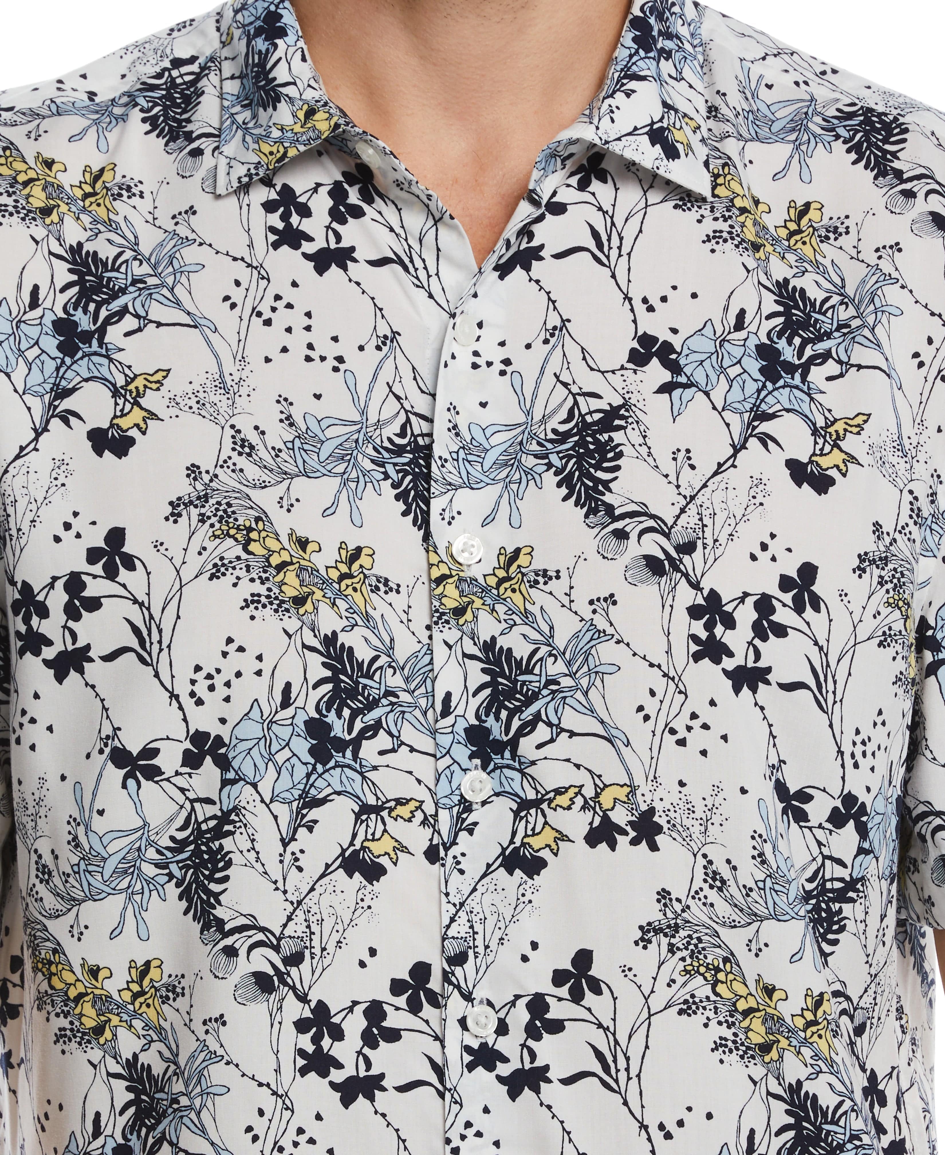 Soft Floral Print Shirt