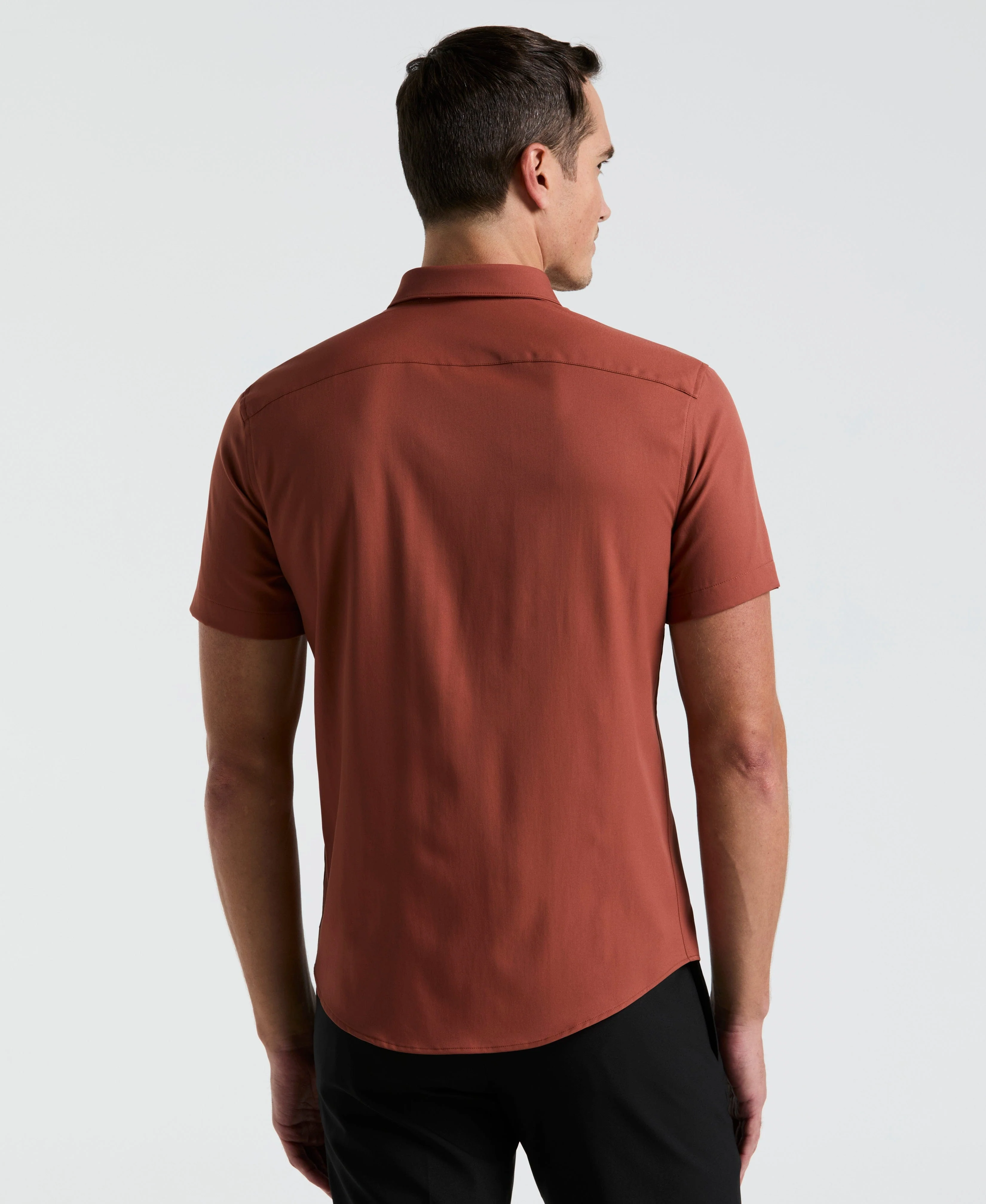 Slim Fit Total Stretch Solid Shirt