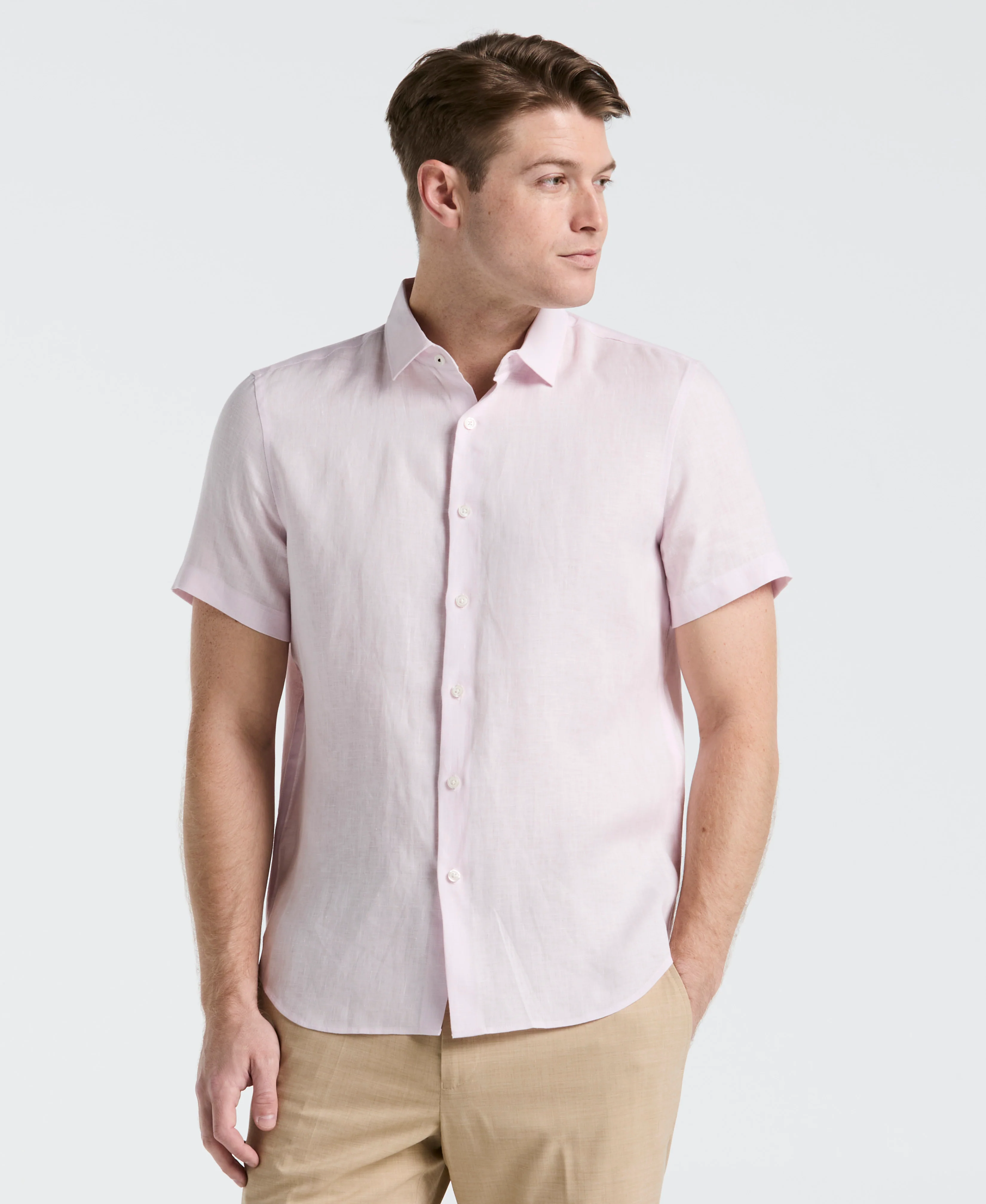Solid Linen Shirt