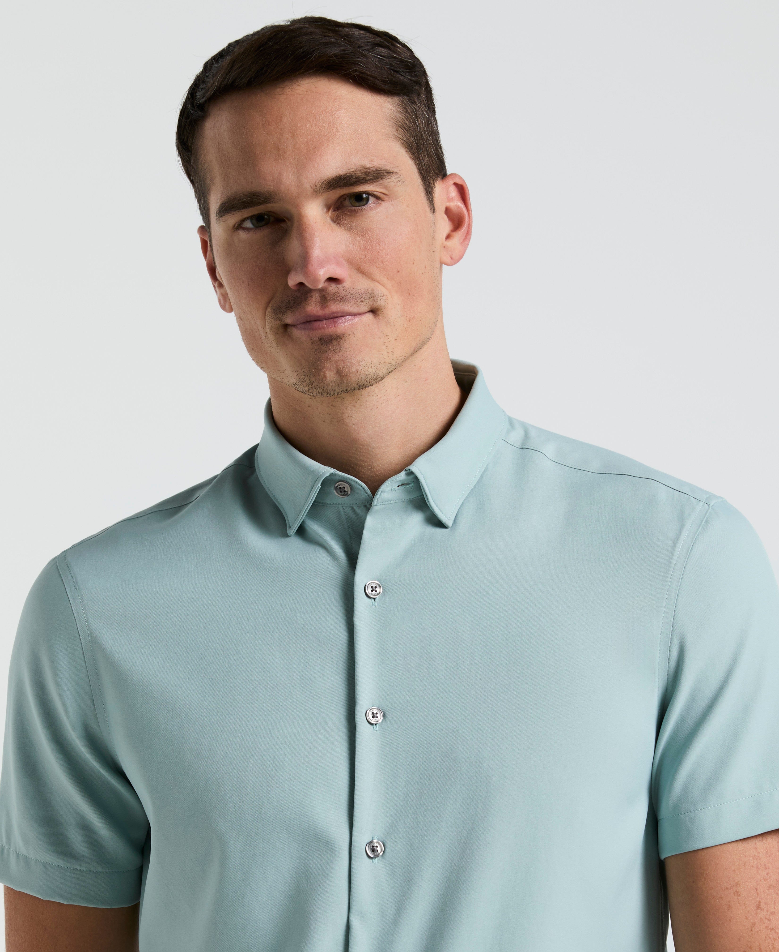 Slim Fit Total Stretch Solid Shirt