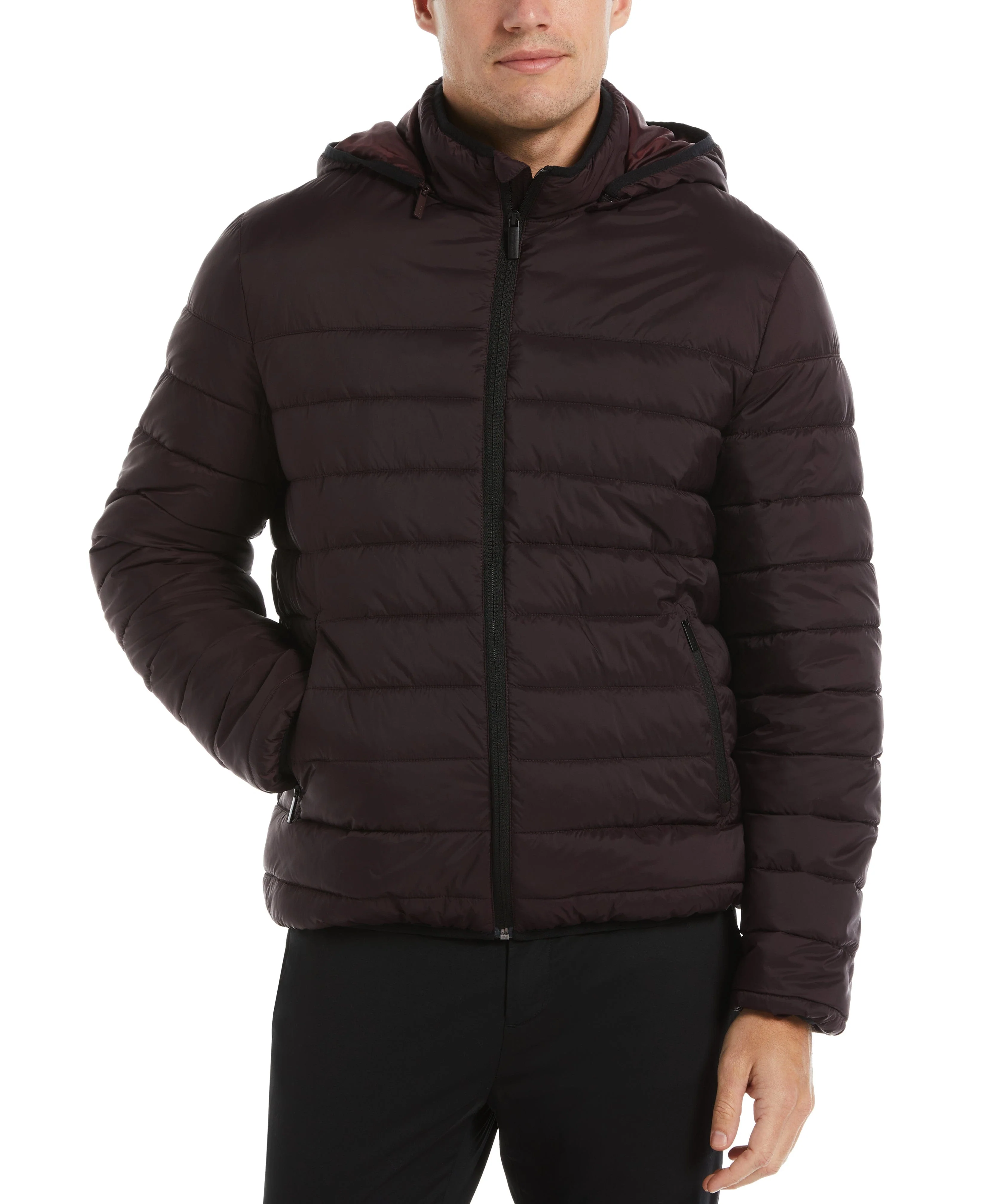 Lightweight Hooded Puffer Jacket