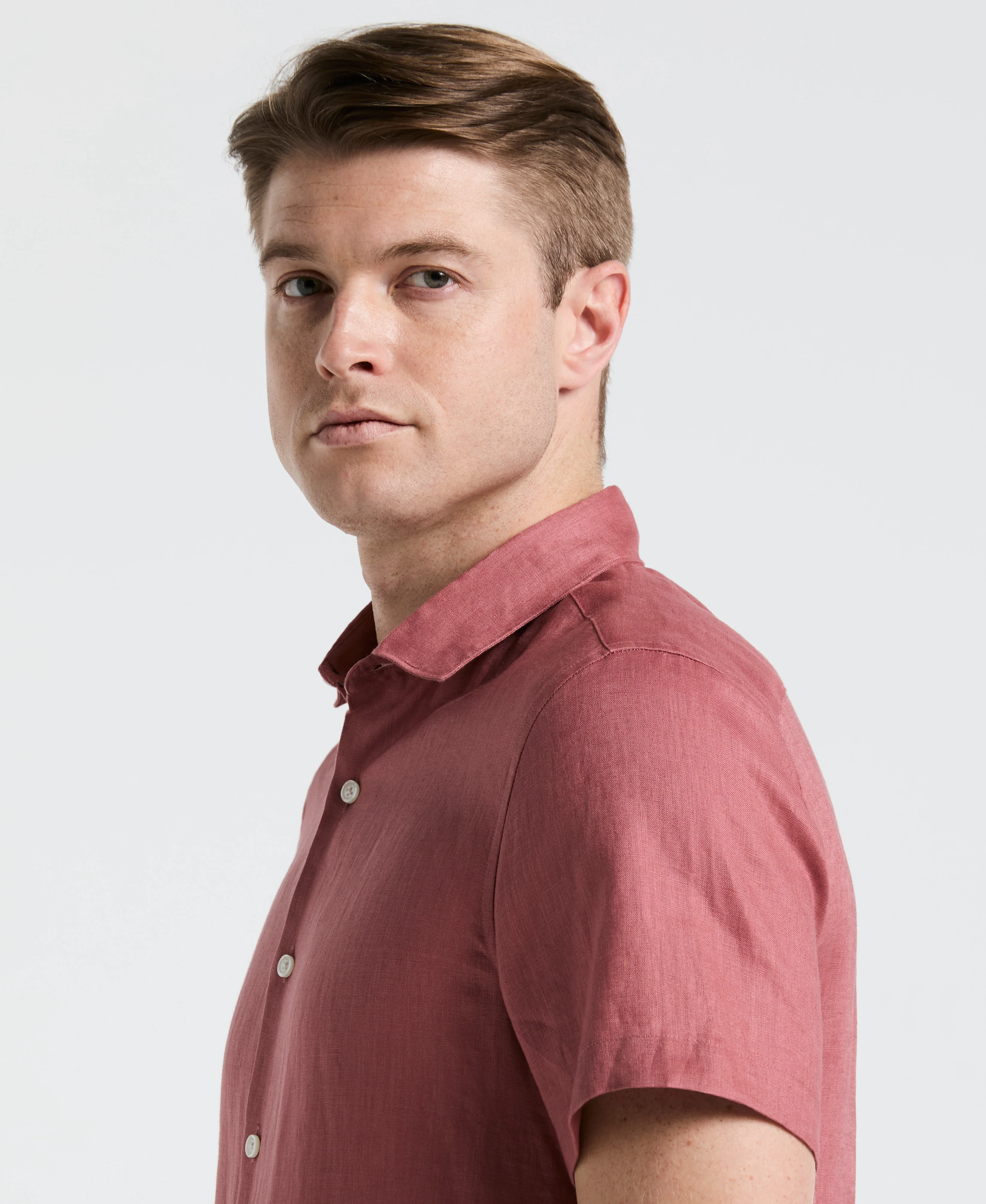 Solid Linen Shirt