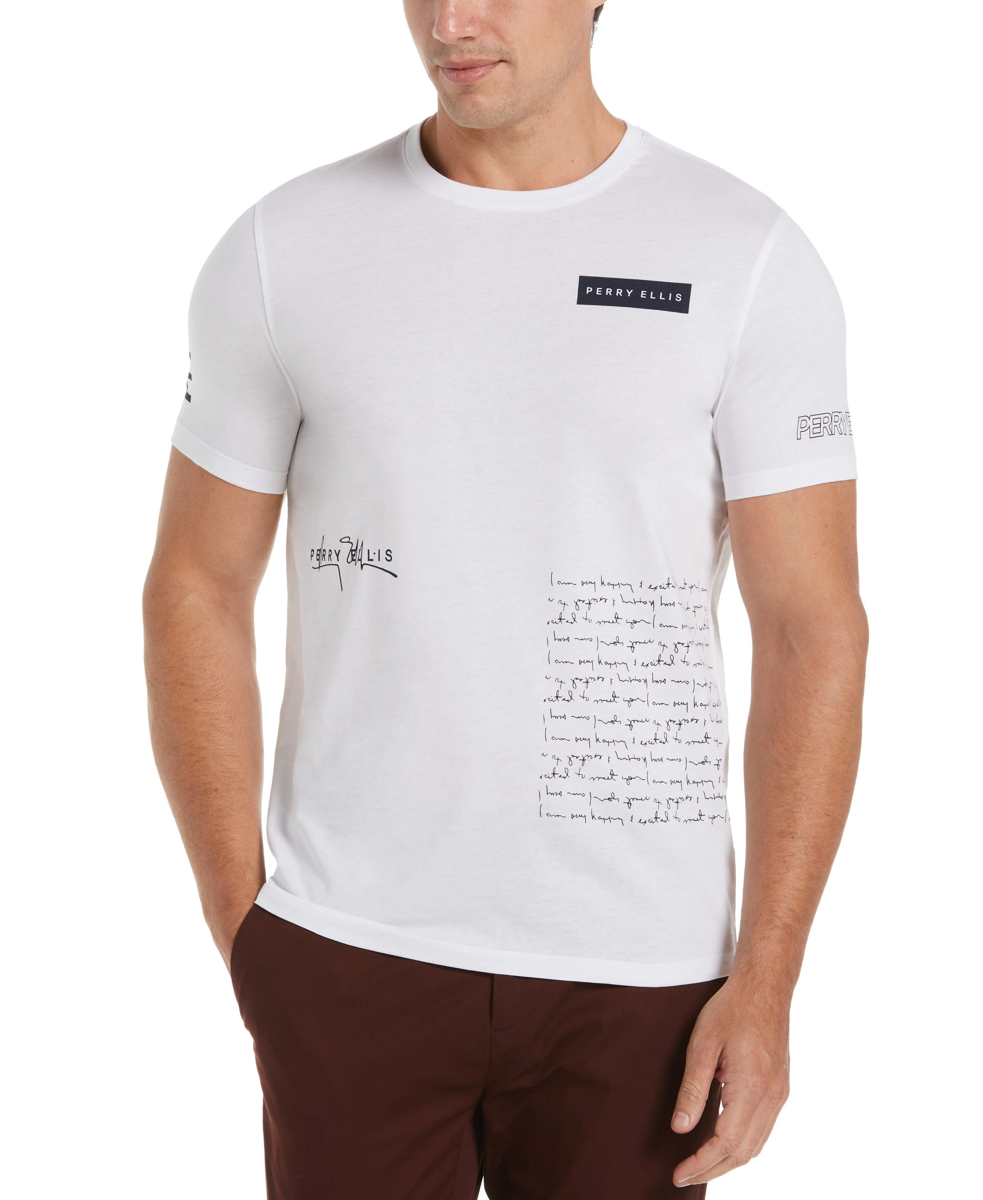 Handwritten Print Tee