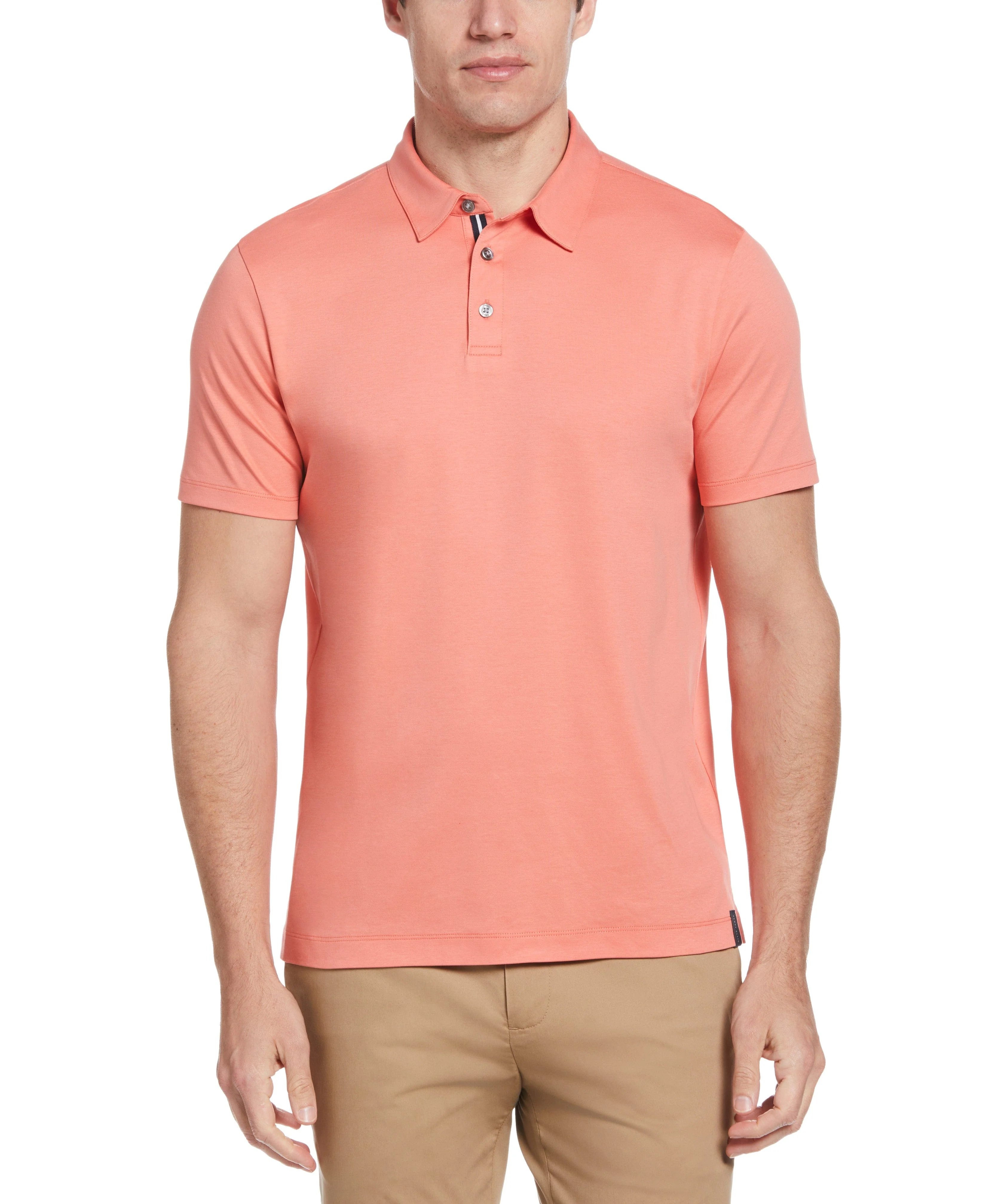 Smart Interlock Solid Polo
