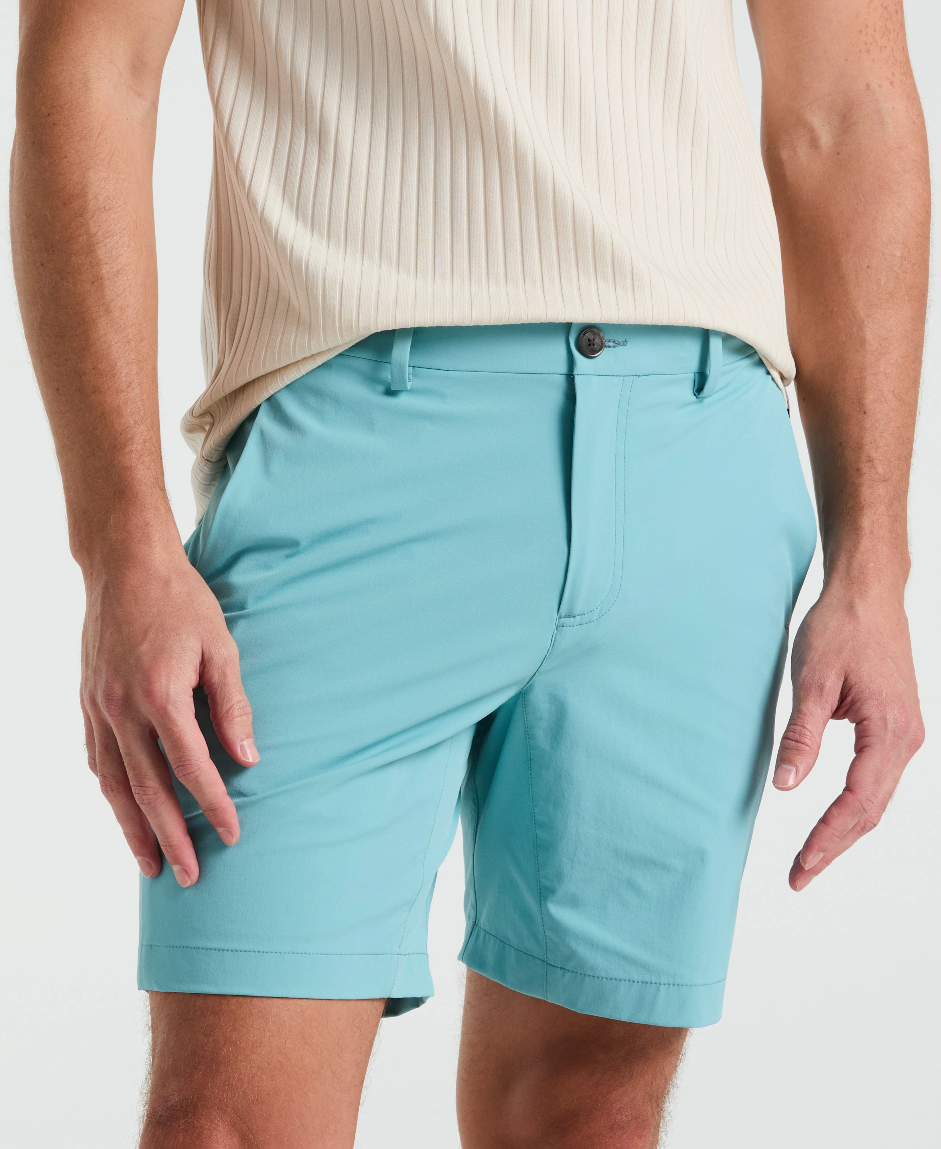 Stretch Solid Tech Short