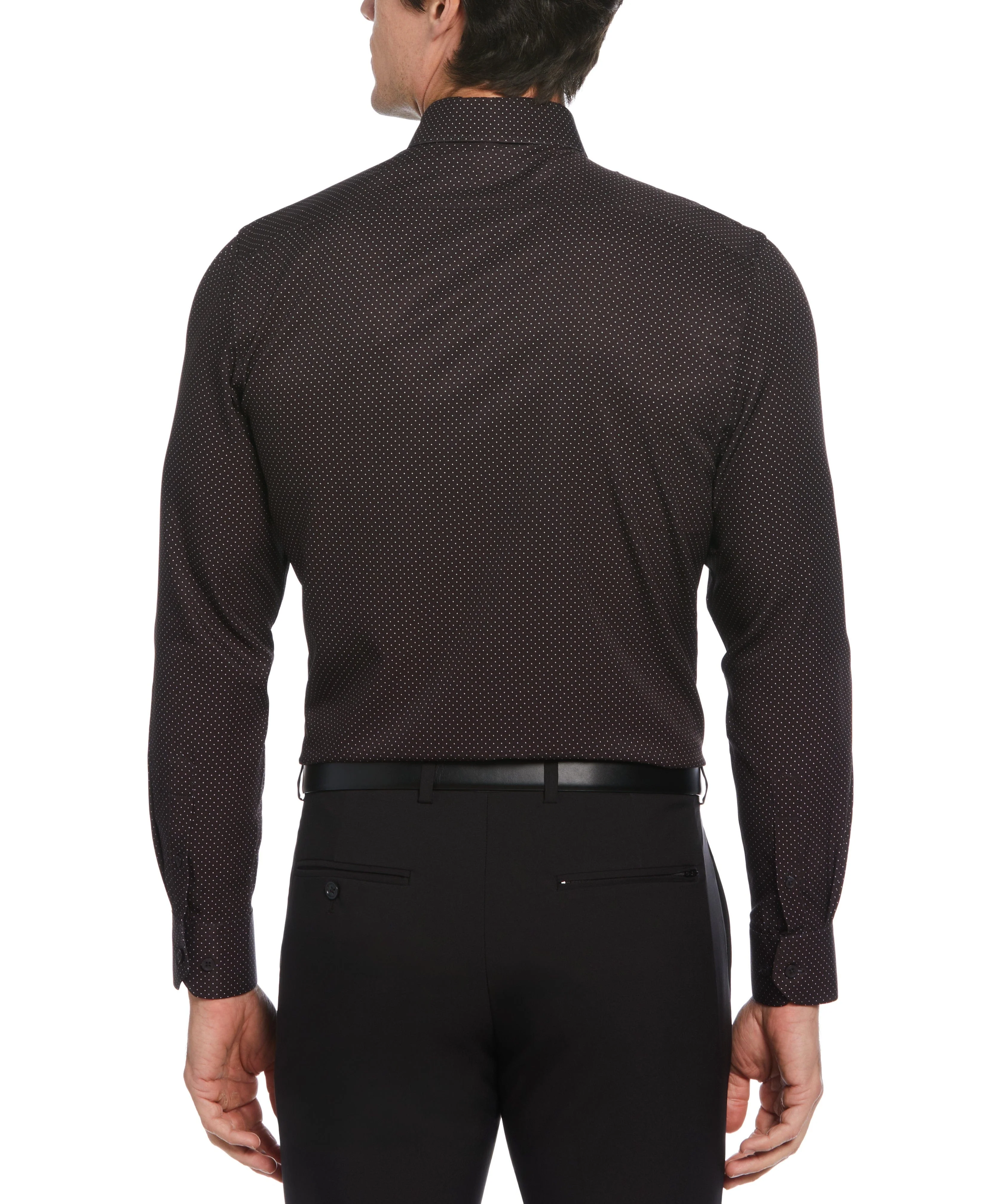 Slim Fit Total Stretch Dot Dress Shirt