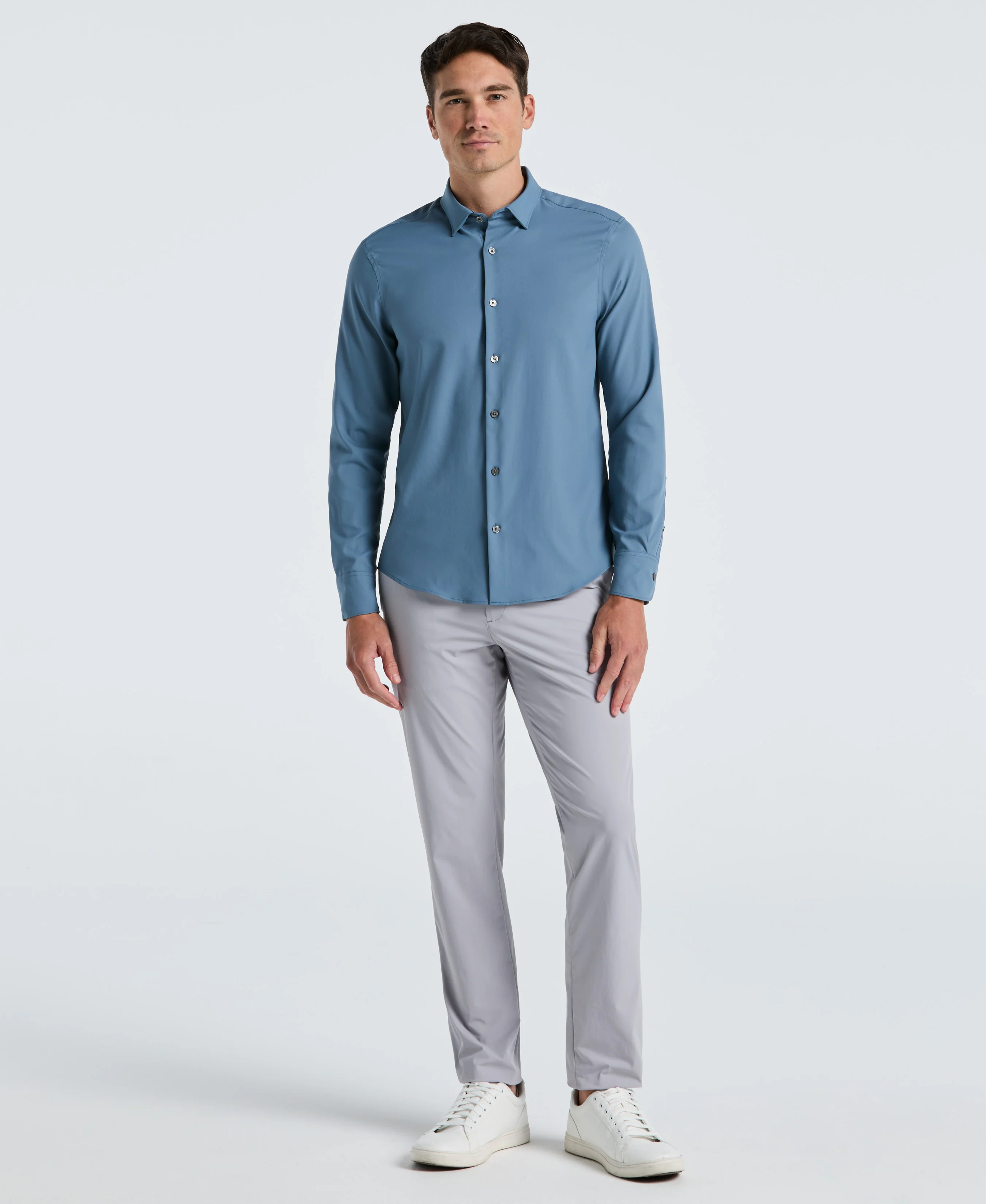 Untucked Total Stretch Slim Fit Shirt